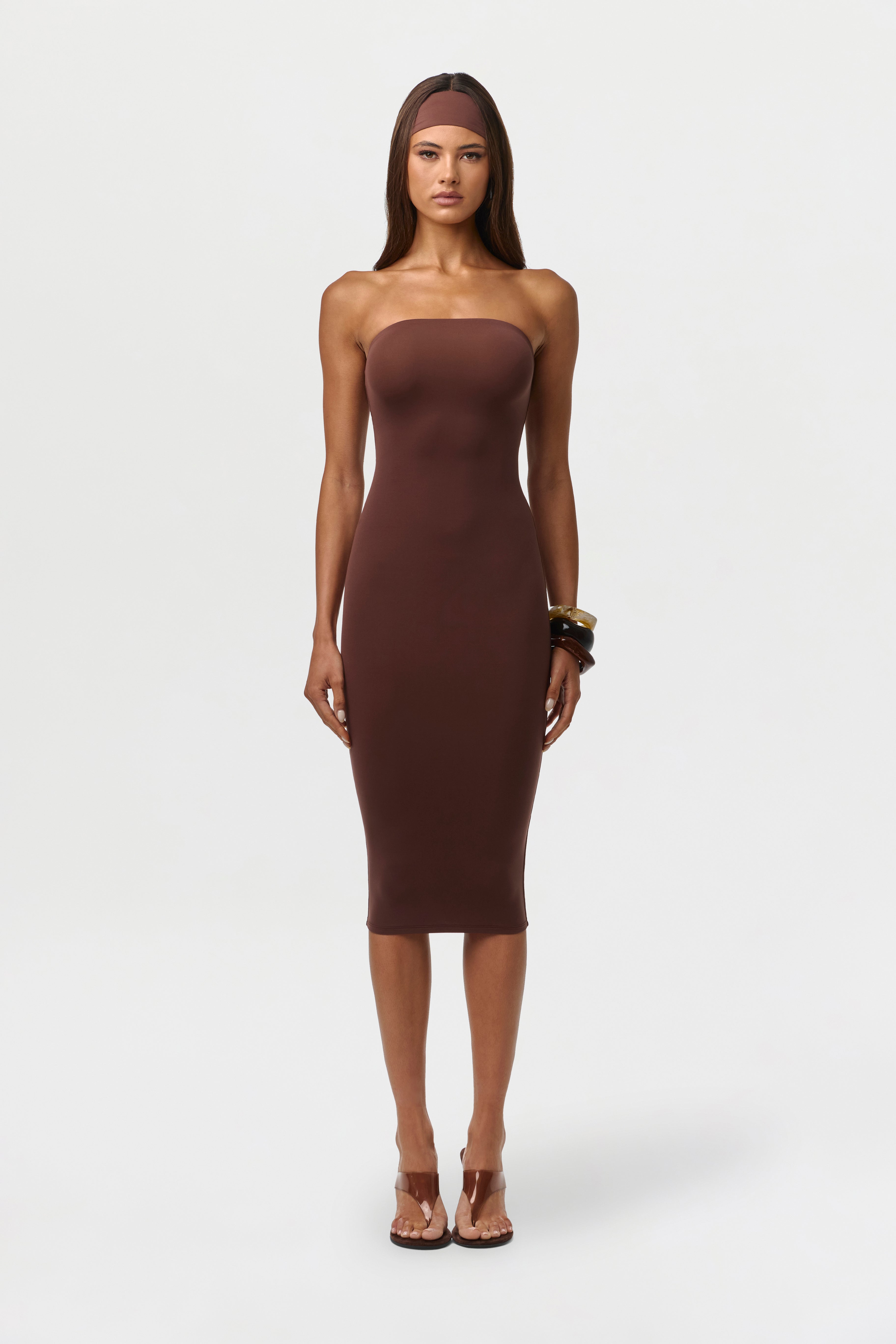 Naked Tube Midi Dress