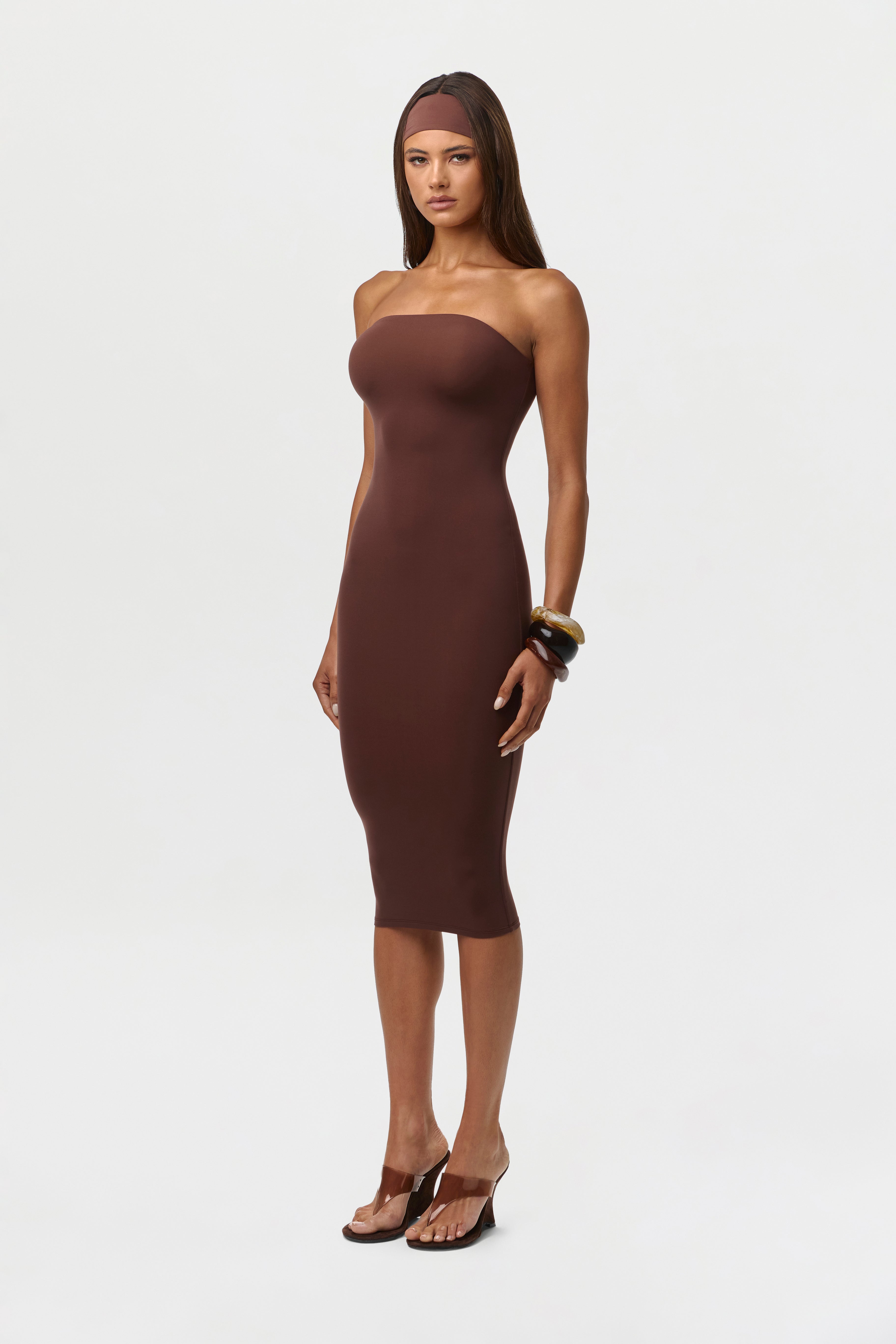 Naked Tube Midi Dress