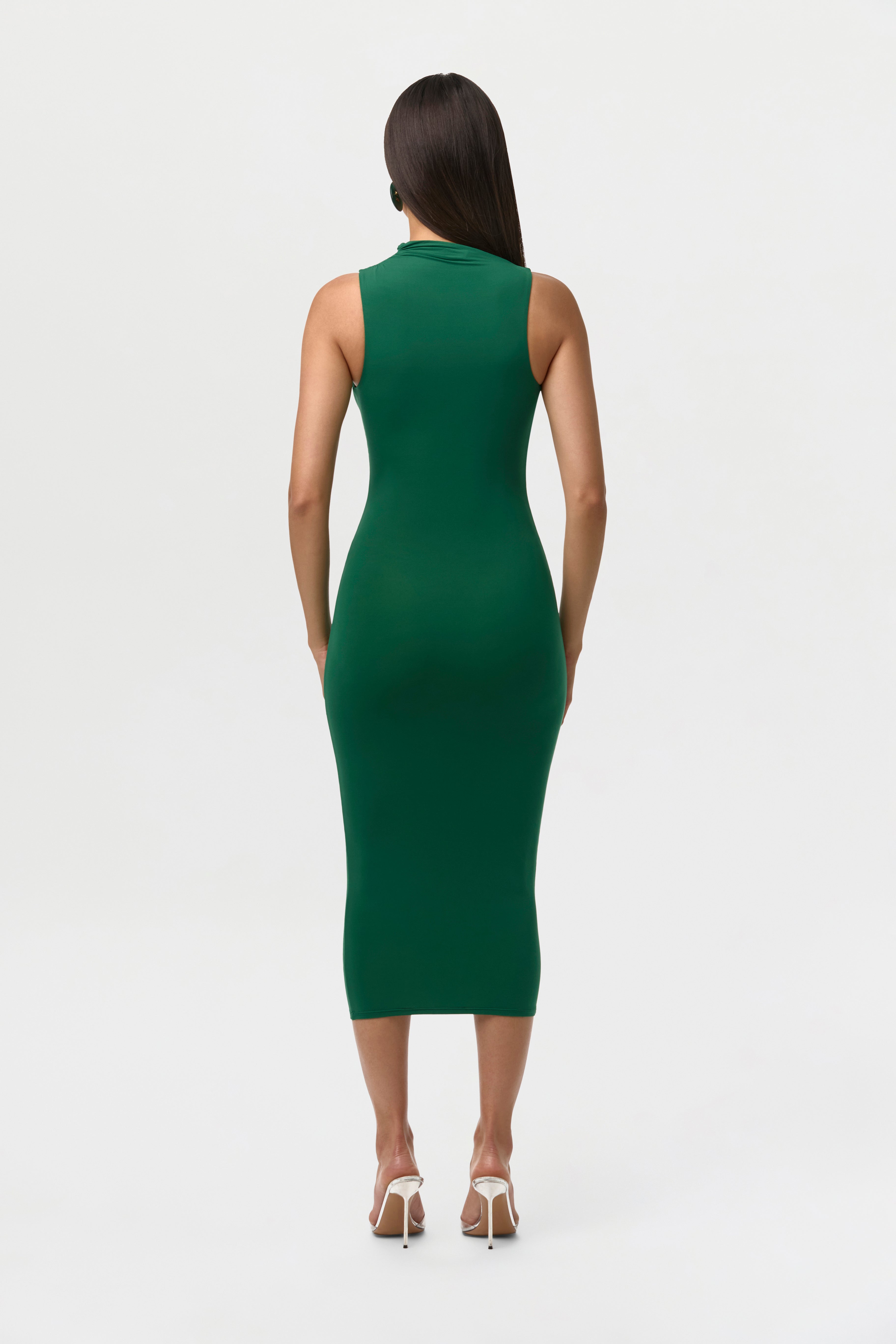Naked Sleeveless Midi Dress