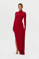 Naked Draped Sleeve Maxi Dress