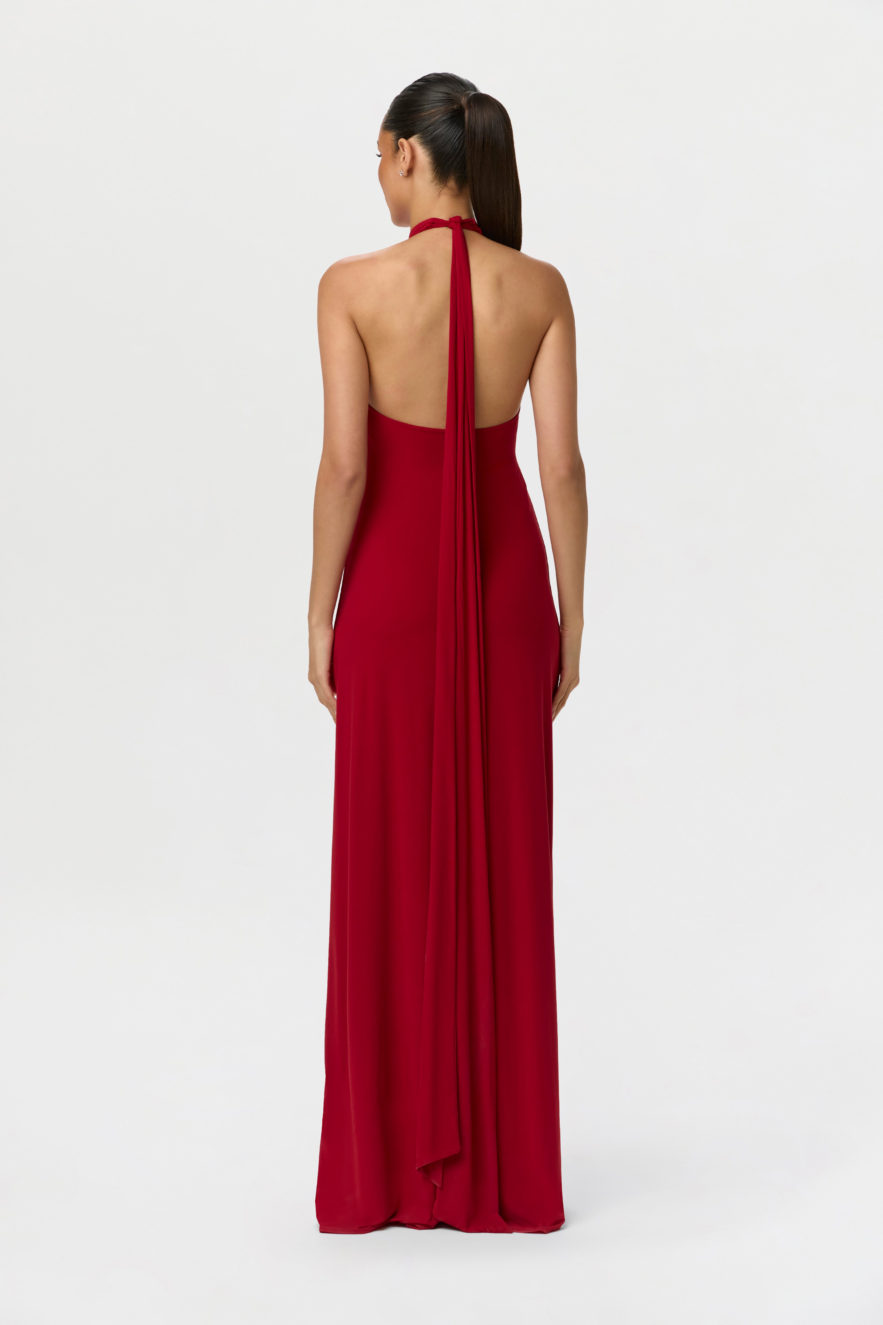 Naked Halter Maxi Dress