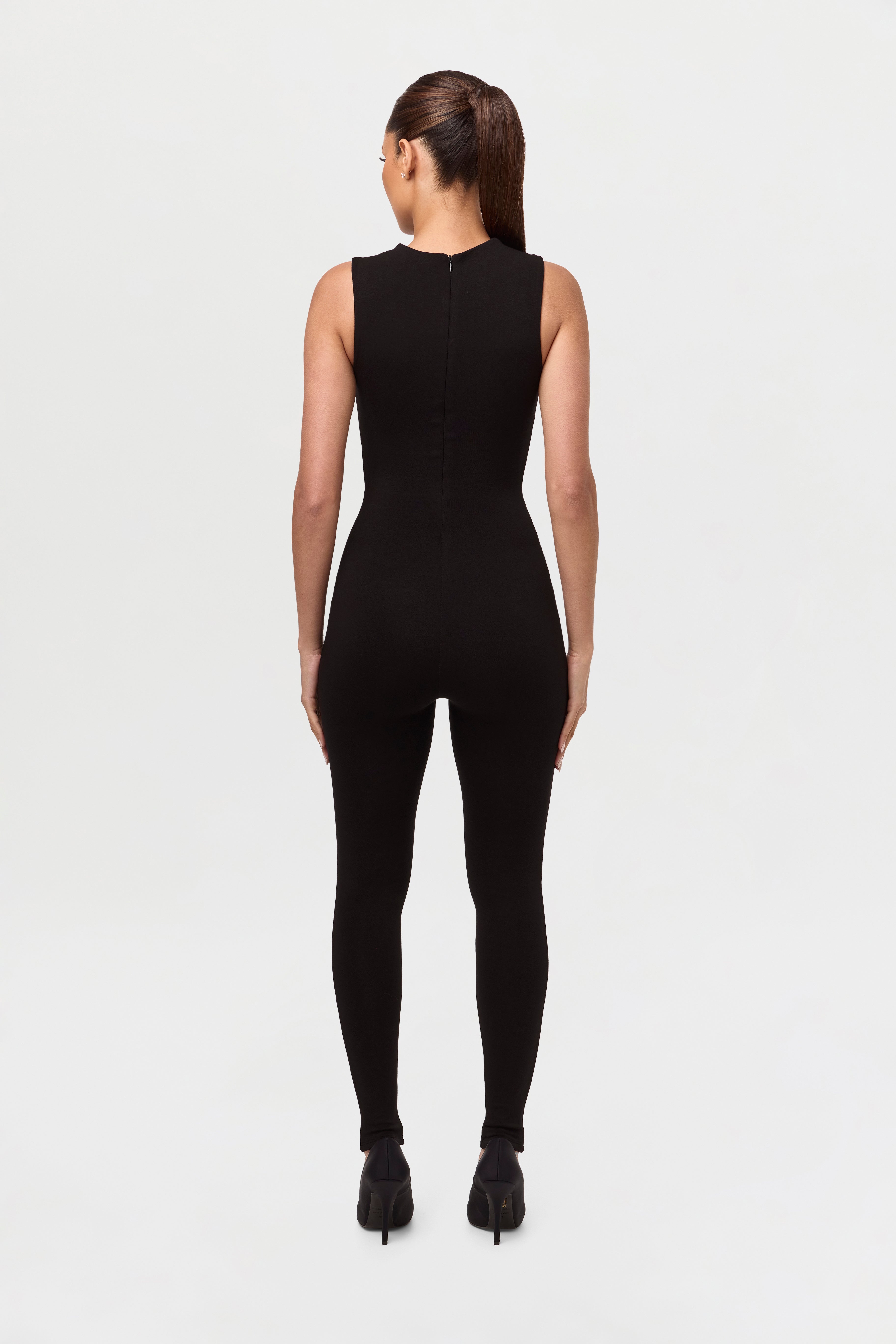NW Sleeveless Sculpt Jumpsuit