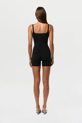 Naked Scoop Tank Romper