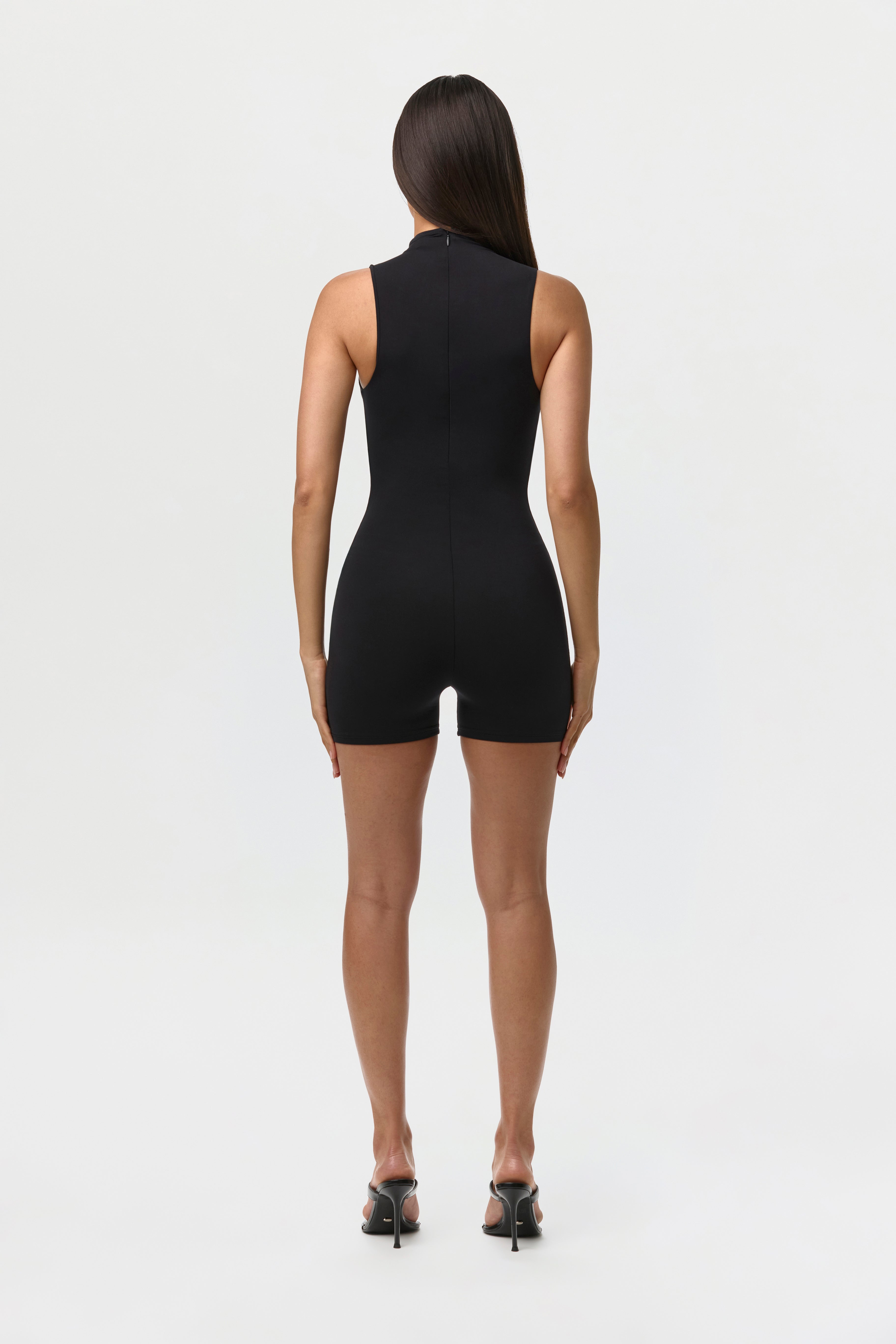 Naked Sleeveless Romper