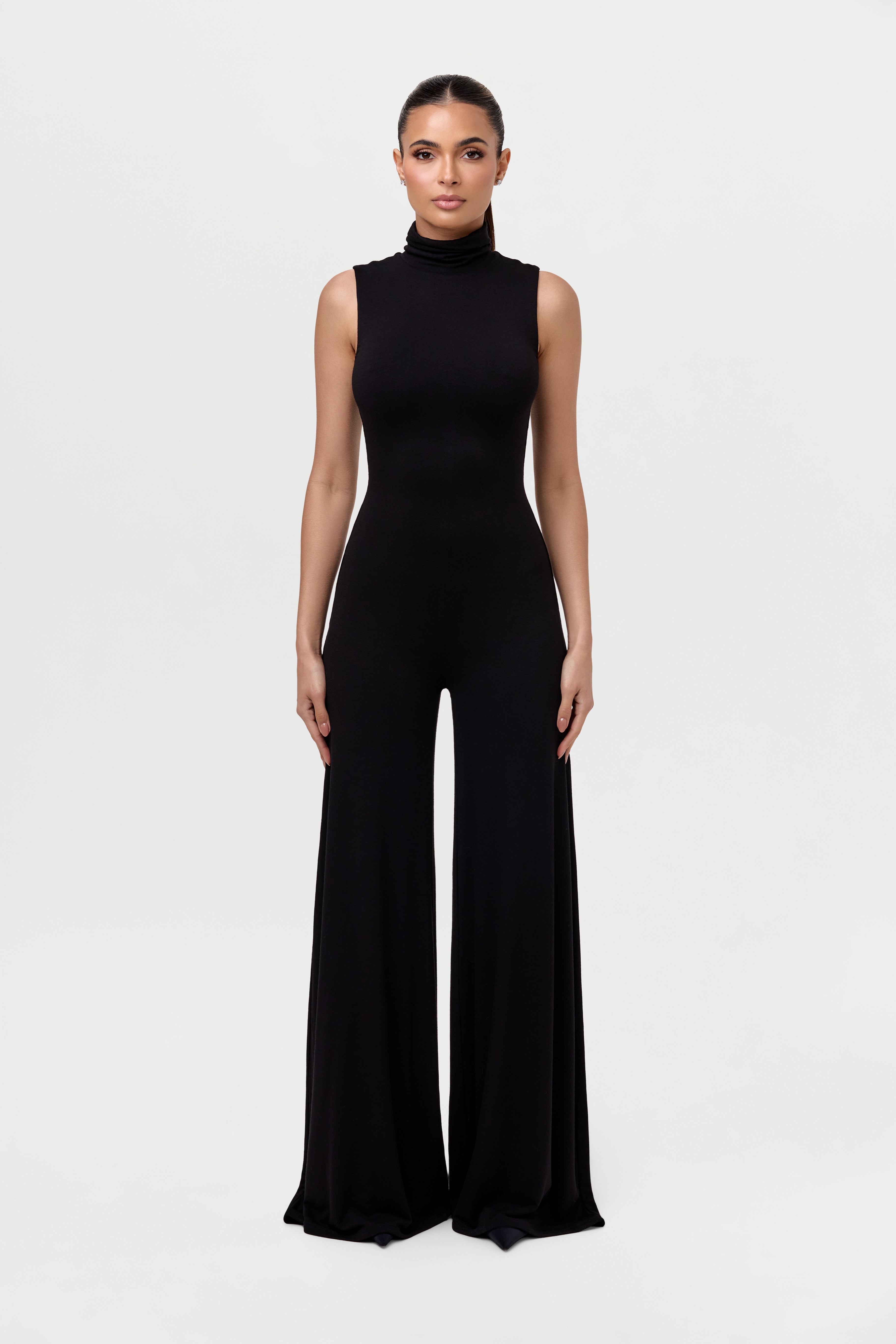 NW Turtleneck Wide Leg Jumpsuit