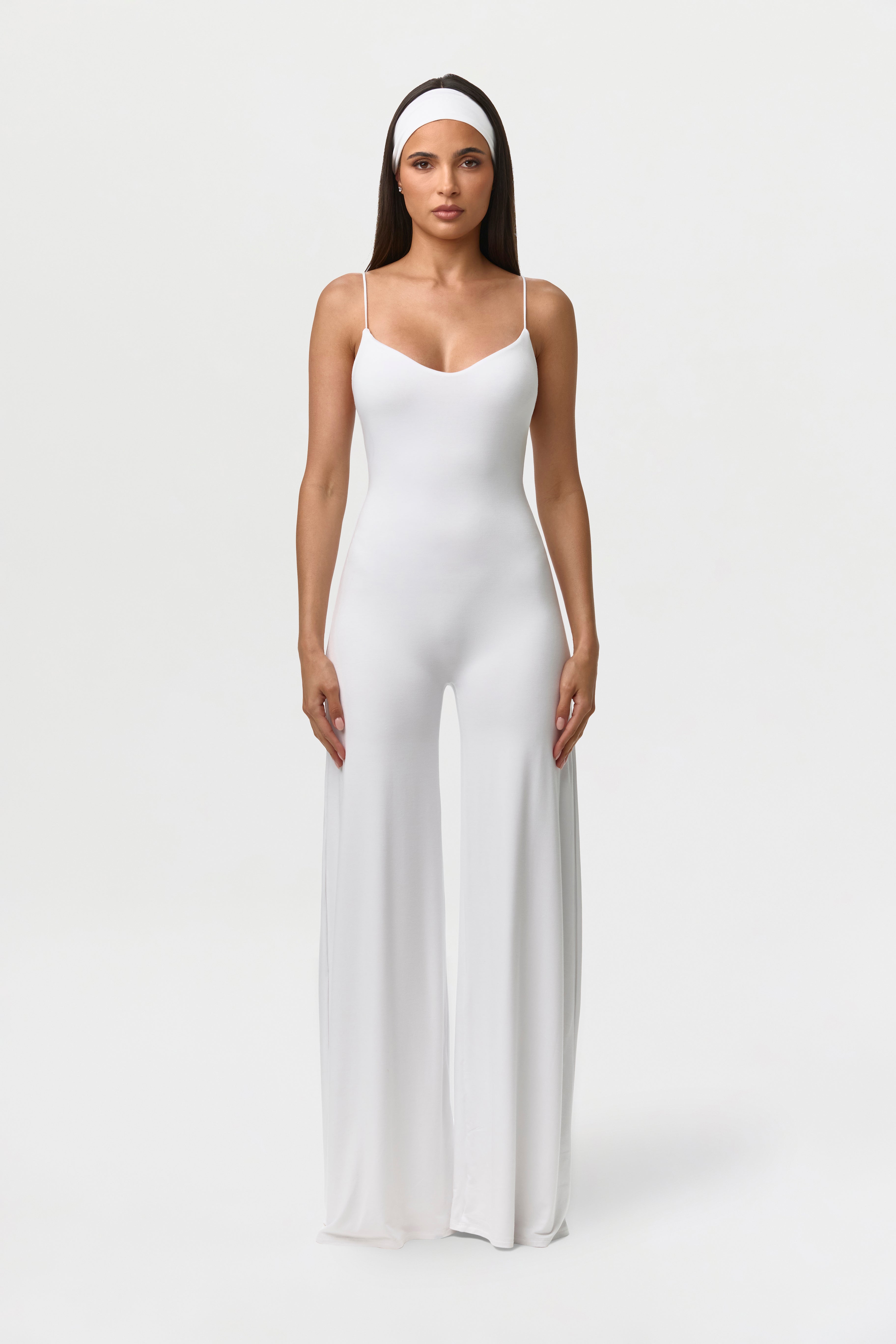 Smooth Cami Wide Leg Jumpsuit