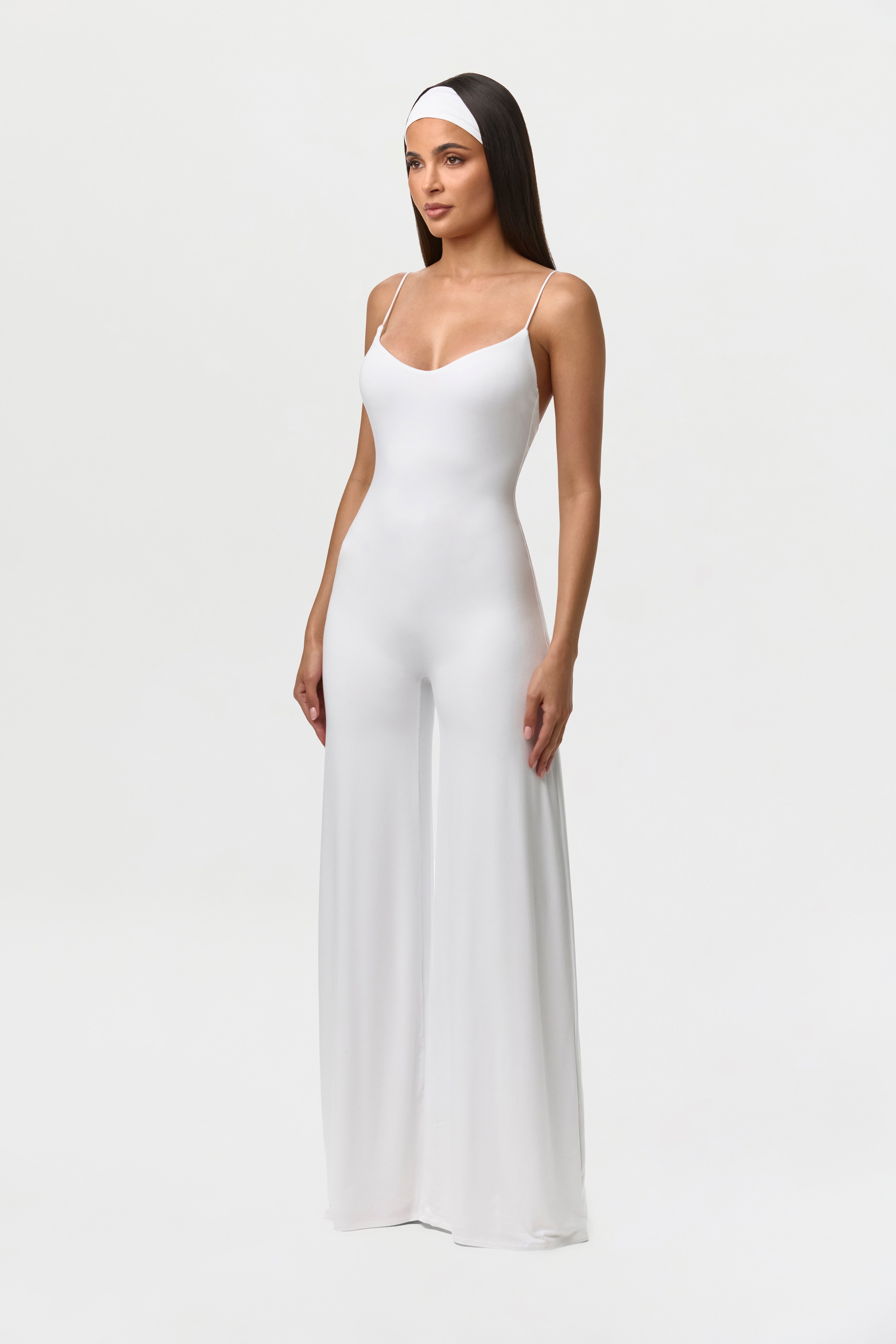 Smooth Cami Wide Leg Jumpsuit