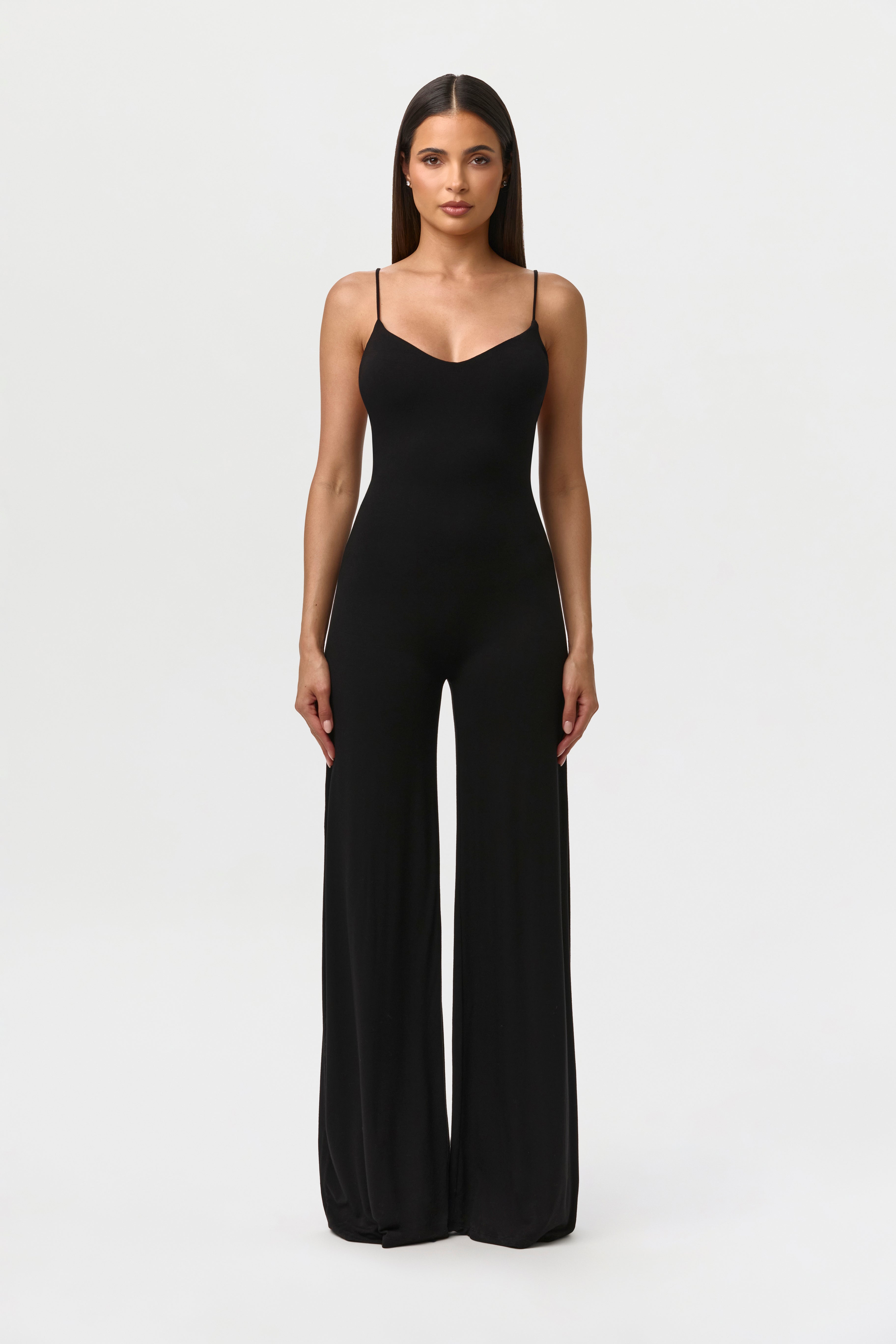 Smooth Cami Wide Leg Jumpsuit