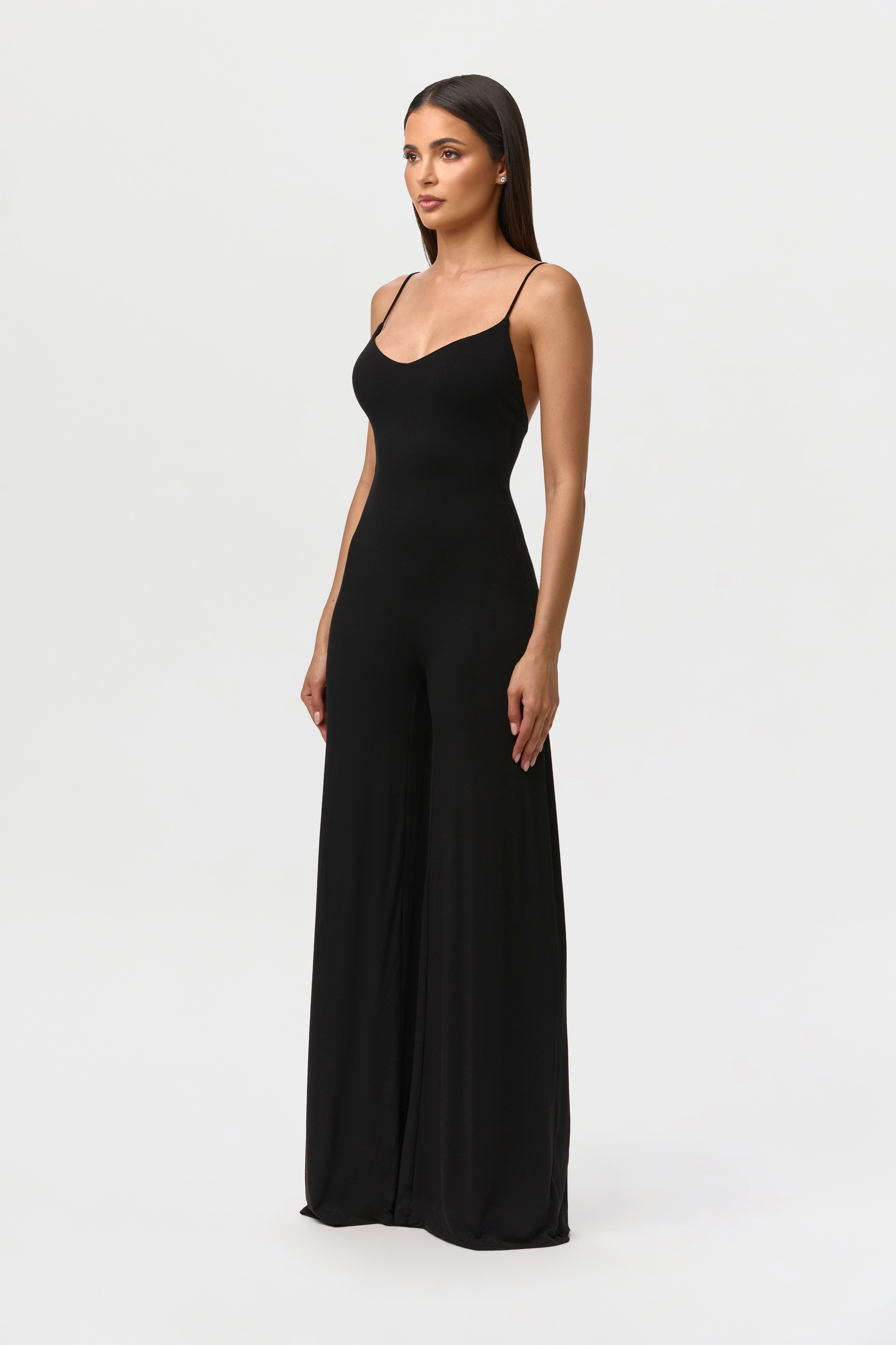 Smooth Cami Wide Leg Jumpsuit
