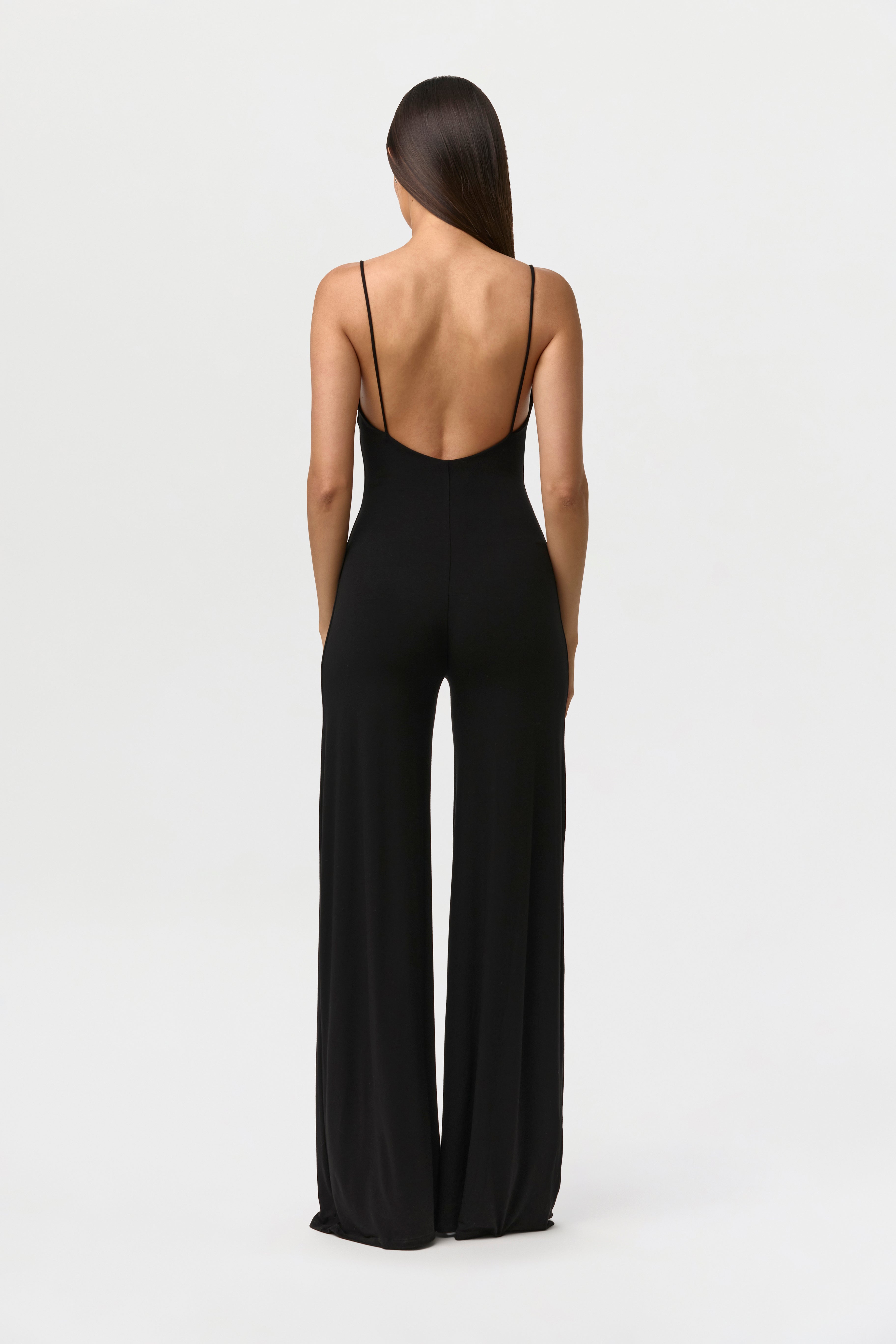 Smooth Cami Wide Leg Jumpsuit