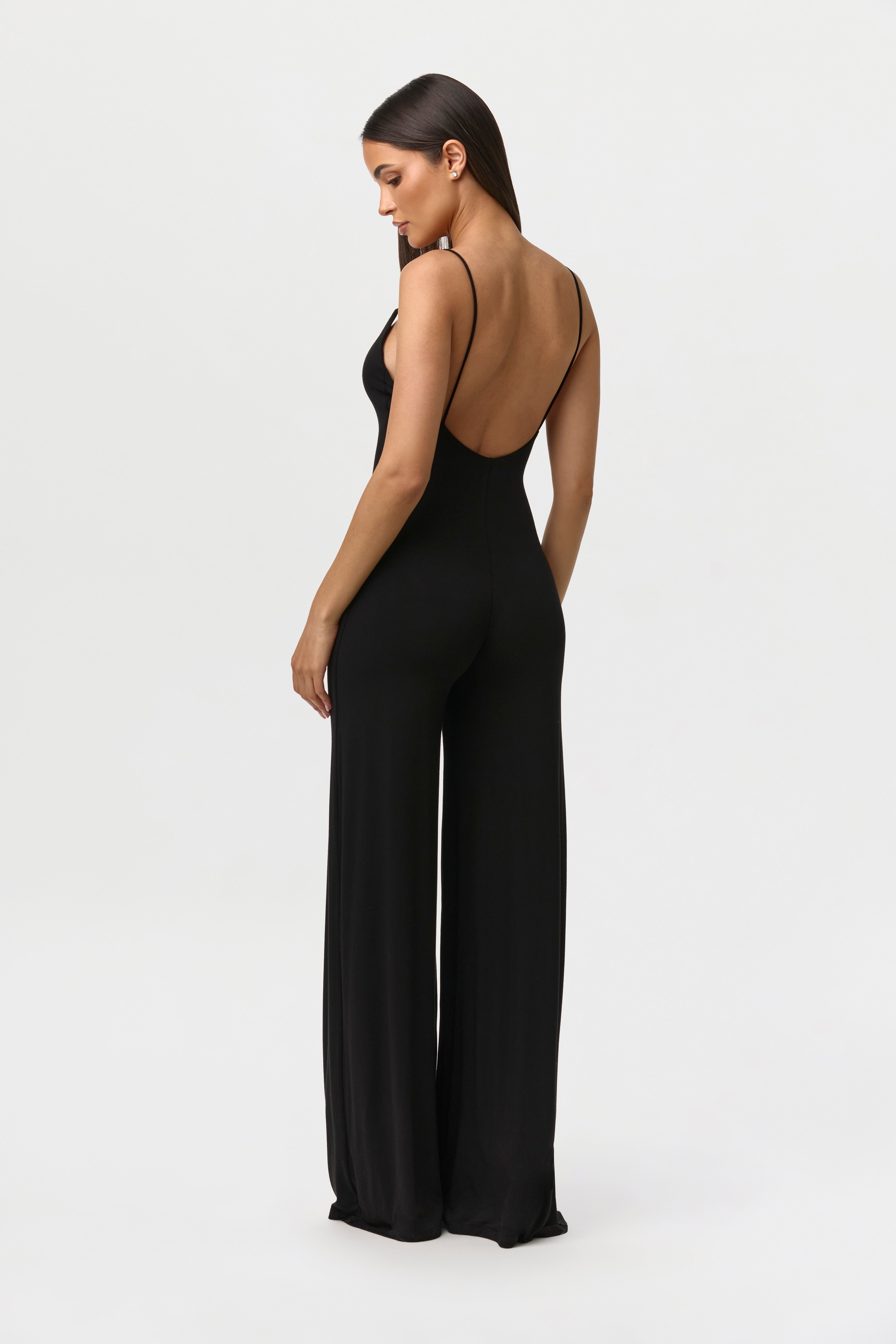 Smooth Cami Wide Leg Jumpsuit