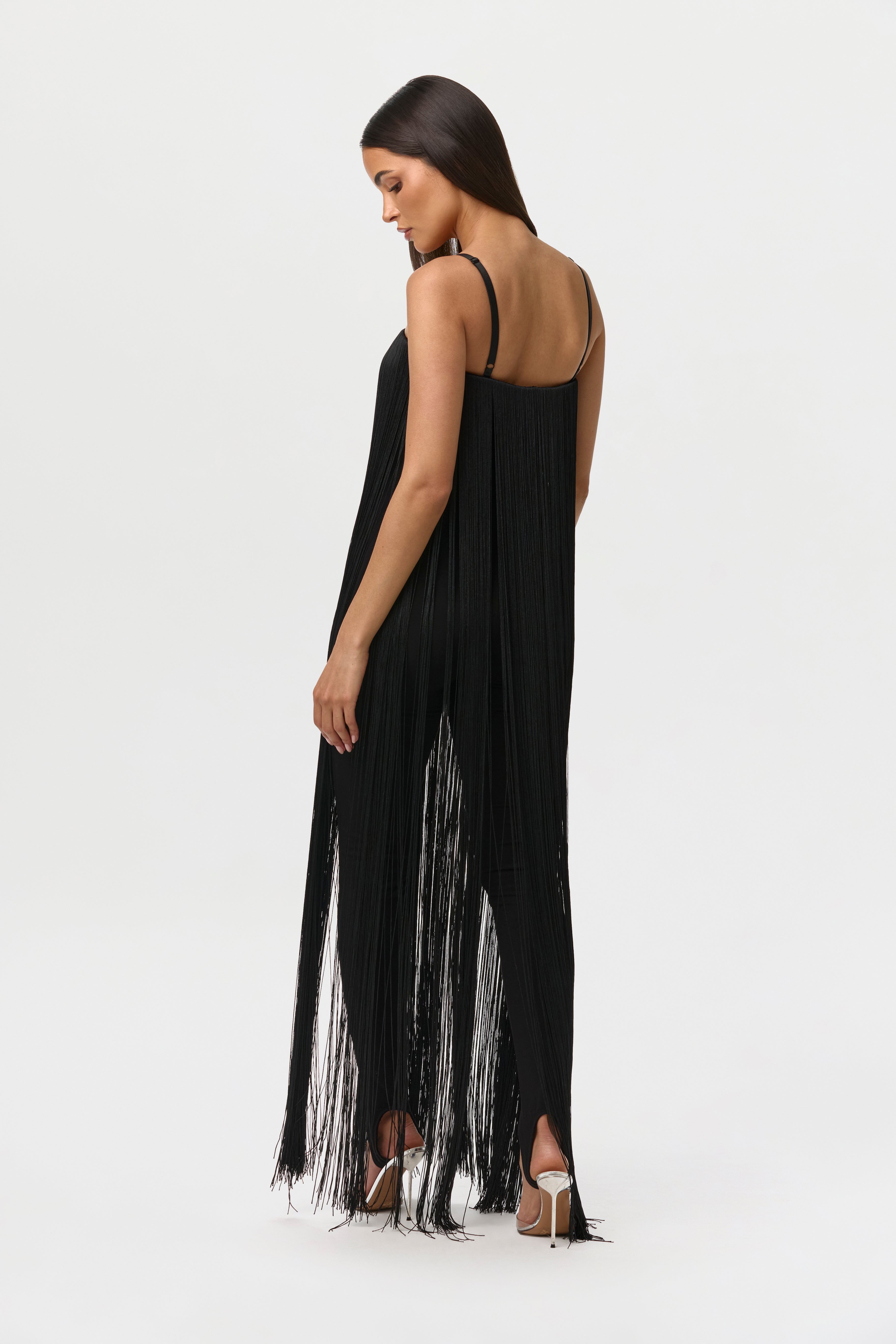 Butter Fringe Stirrup Jumpsuit