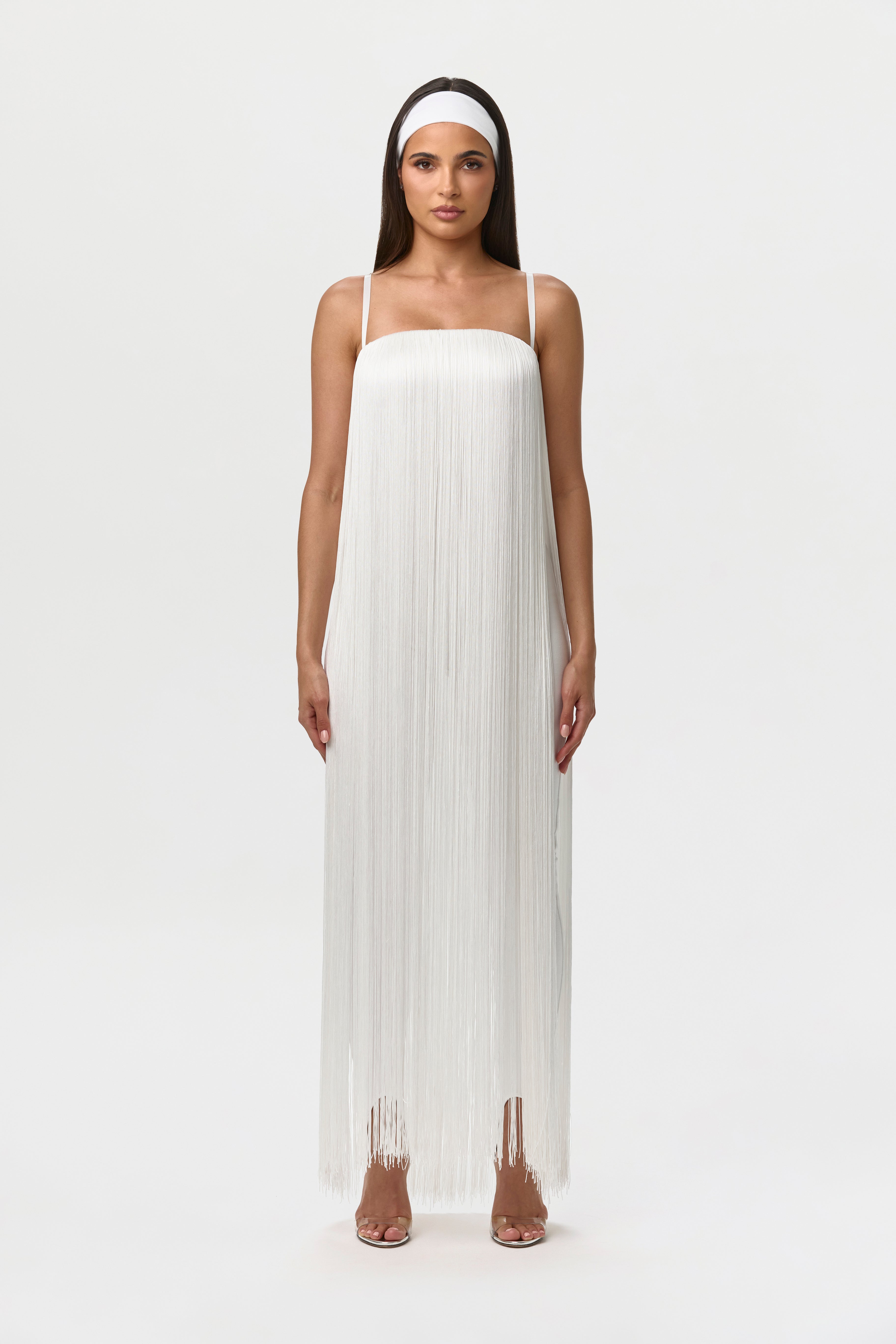 Butter Fringe Stirrup Jumpsuit