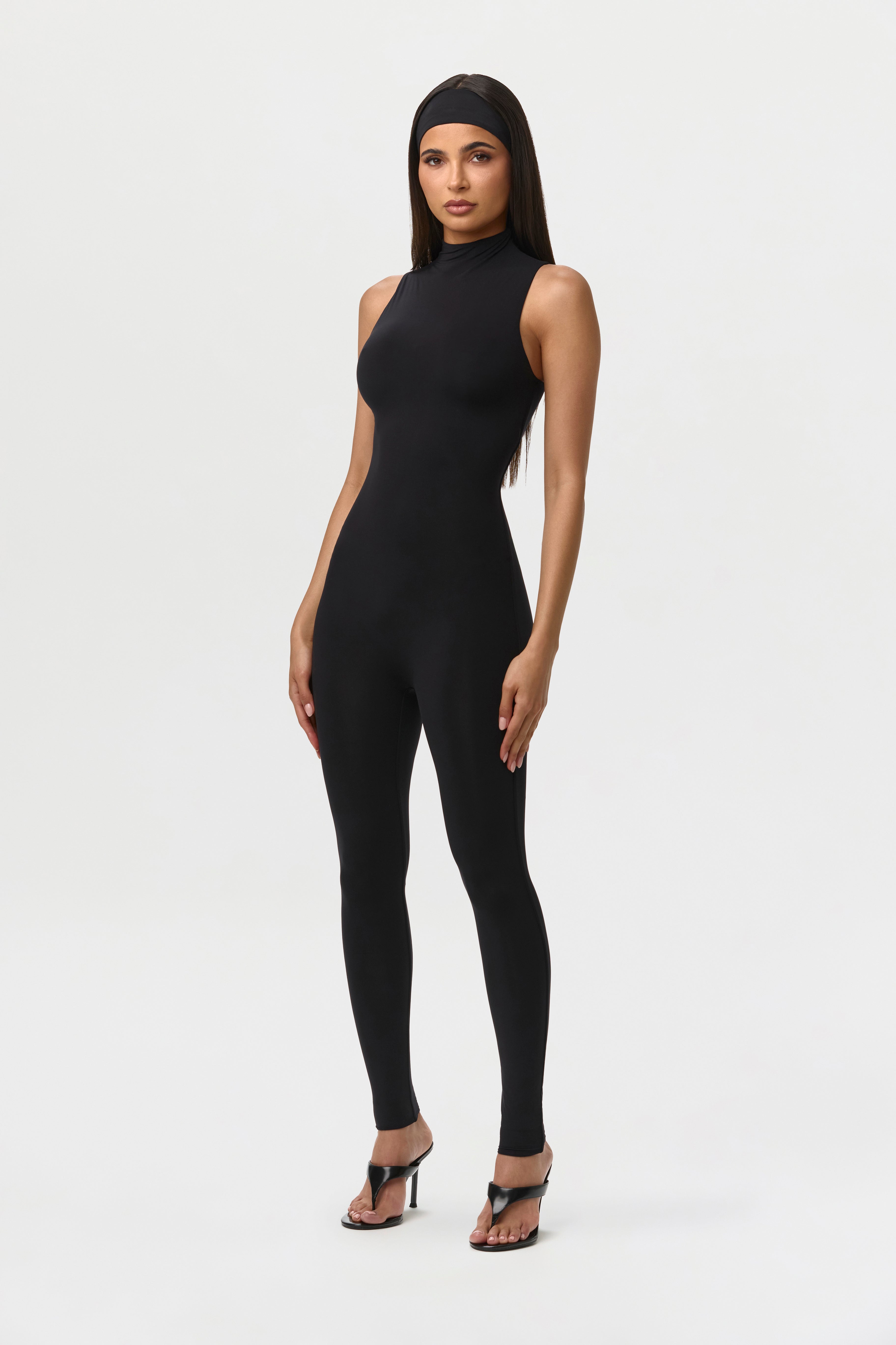 Naked Sleeveless Jumpsuit