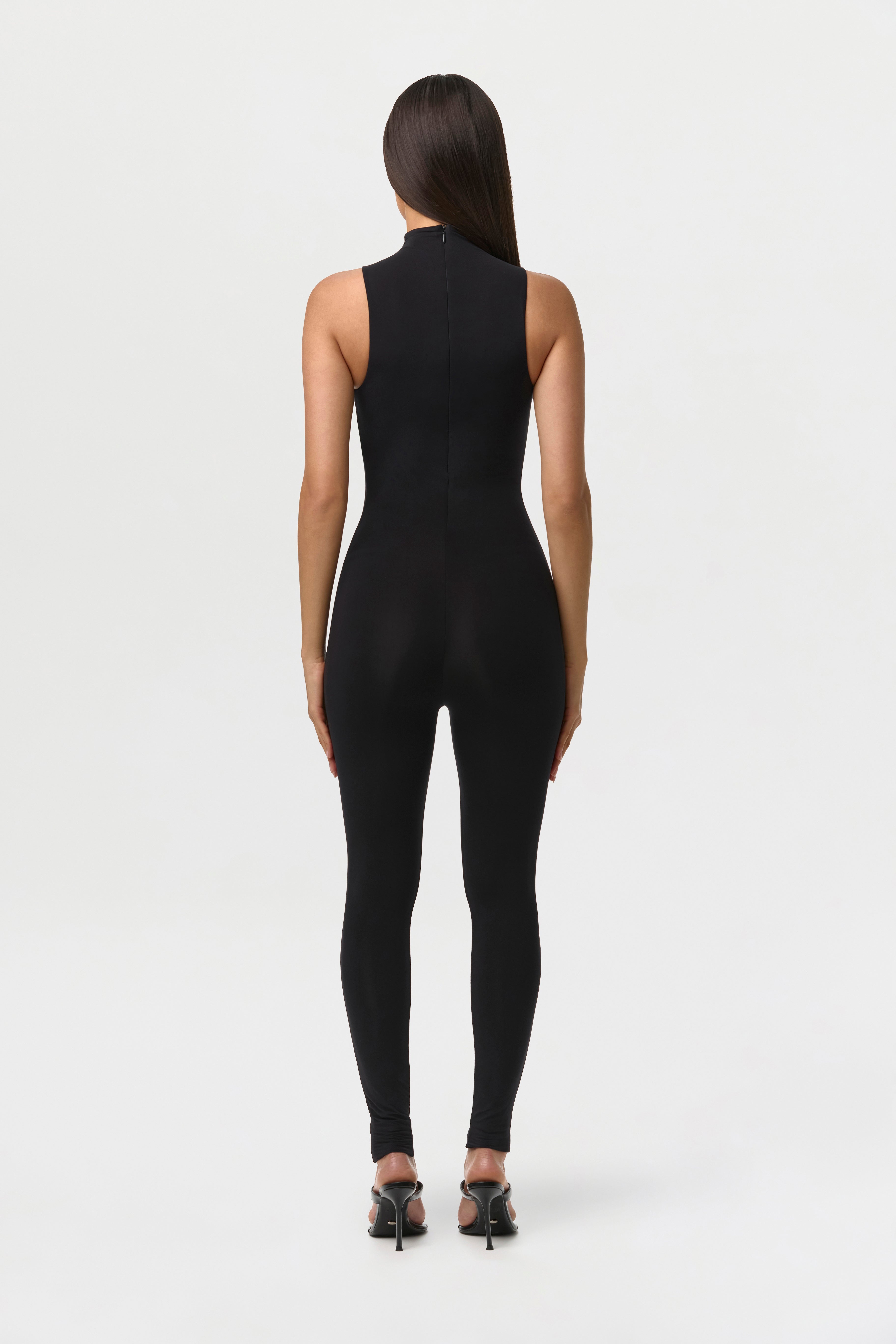 Naked Sleeveless Jumpsuit