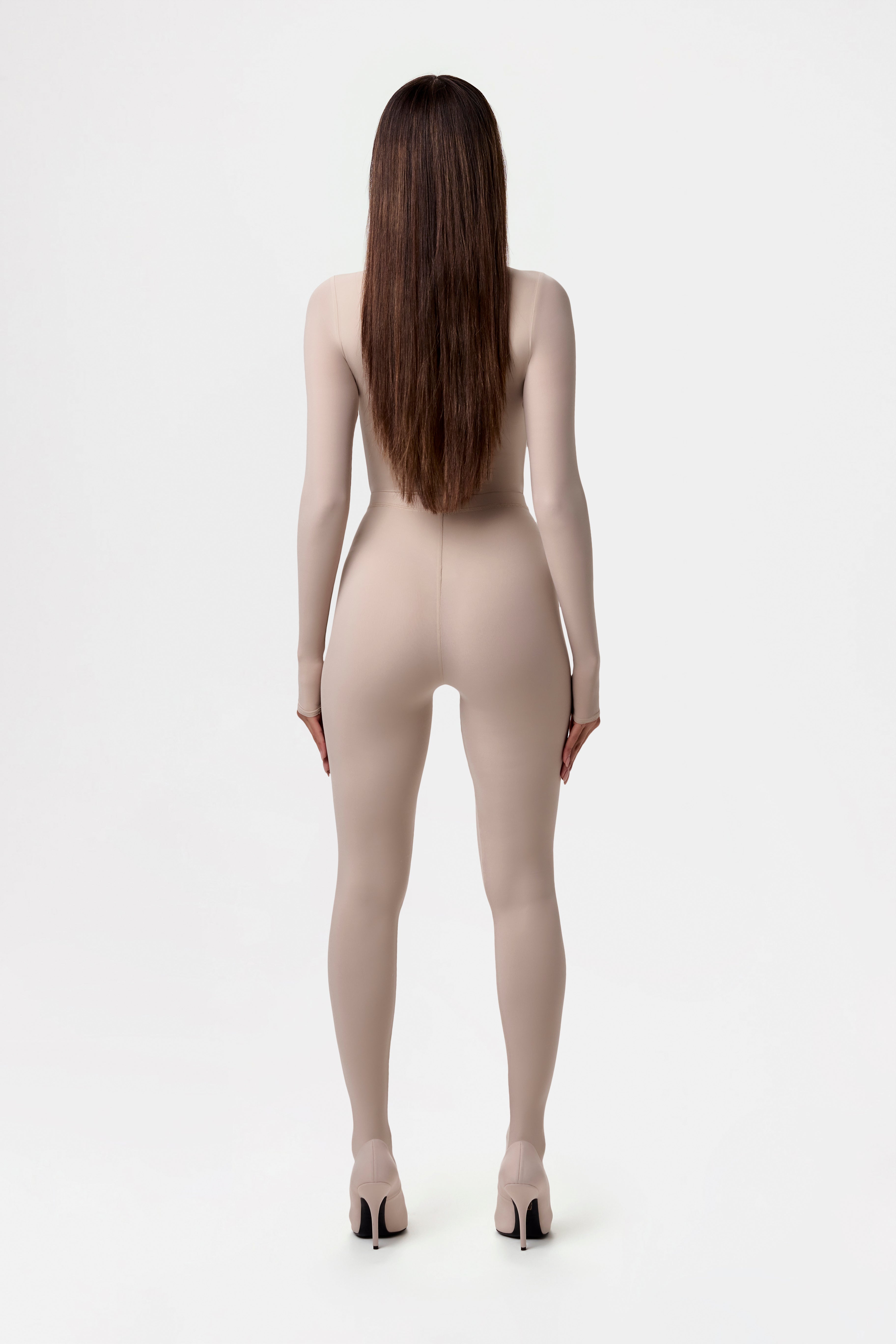 Naked Mock Neck Top