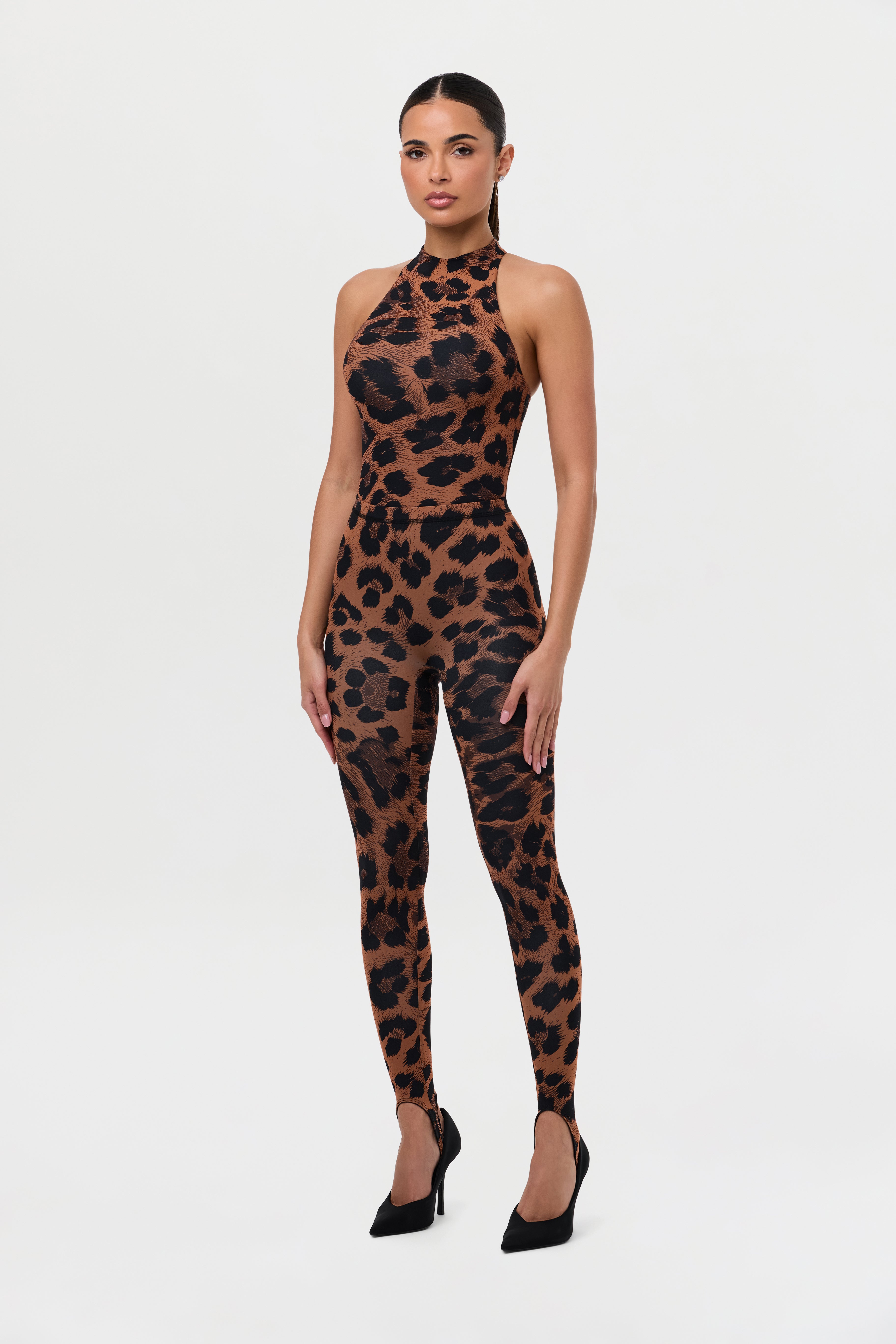 Naked Print Stirrup Legging