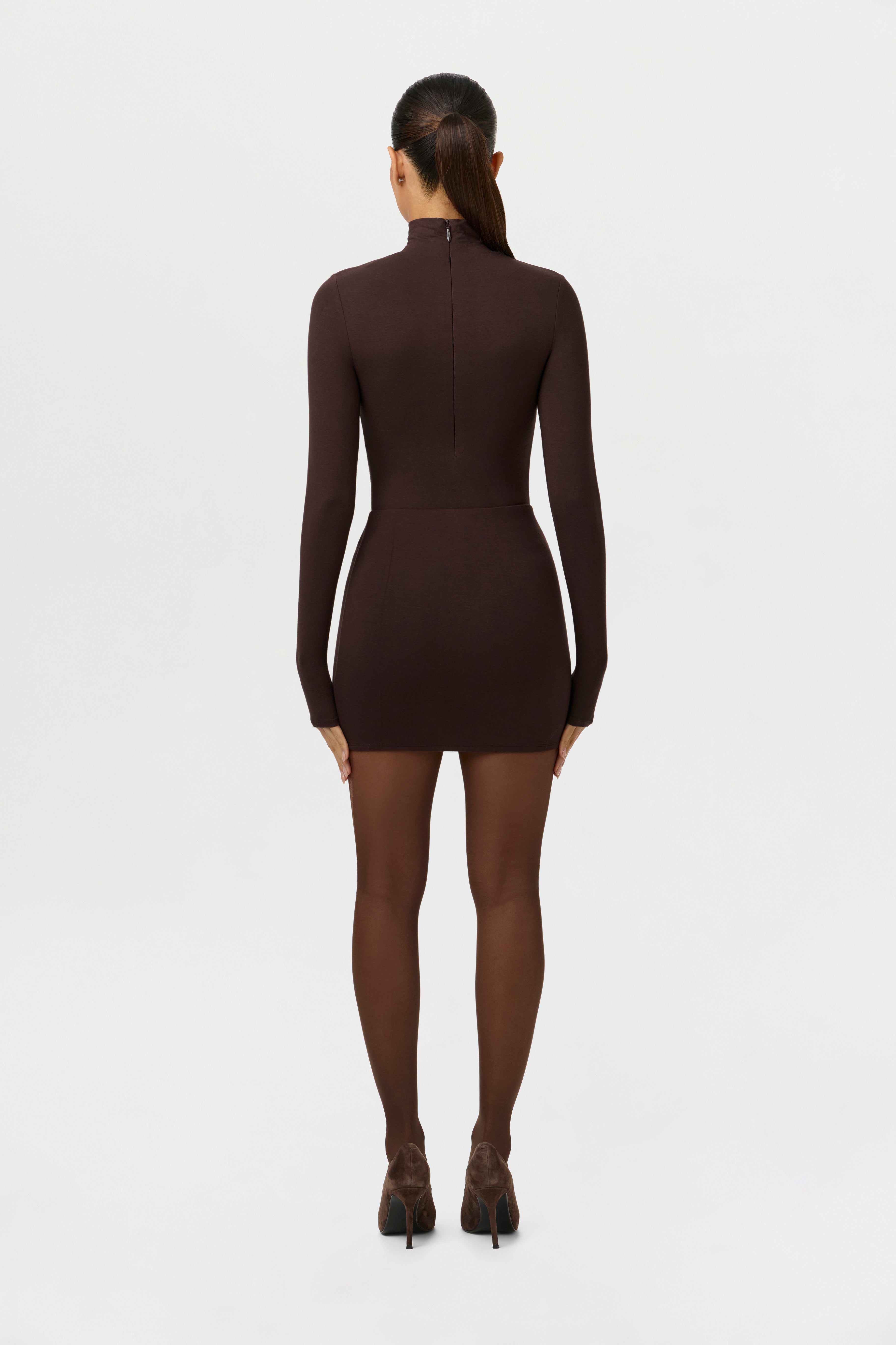 Butter Contour Mini Skirt