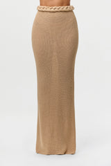 Knit Braid Maxi Skirt