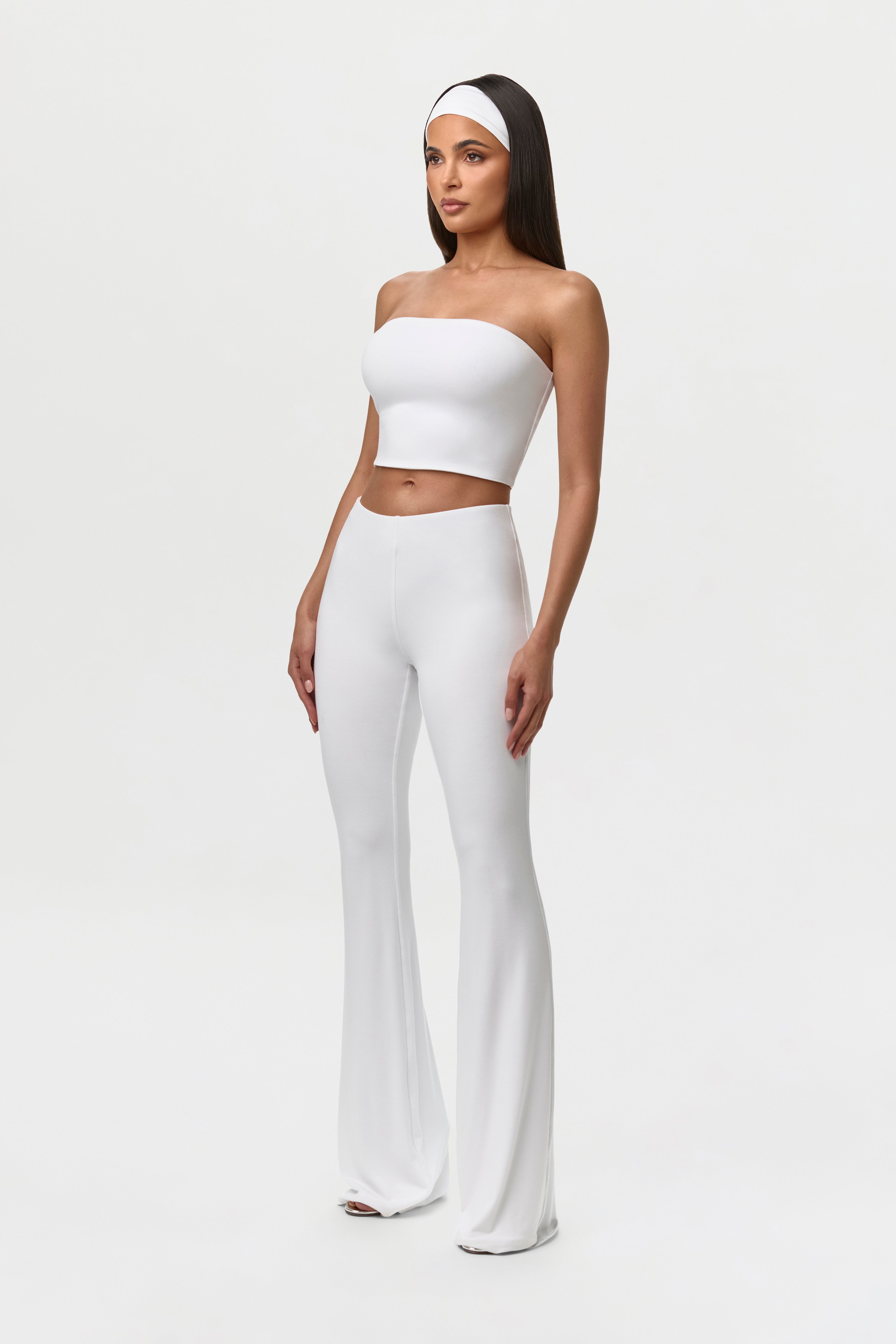 Smooth Bootcut Pants