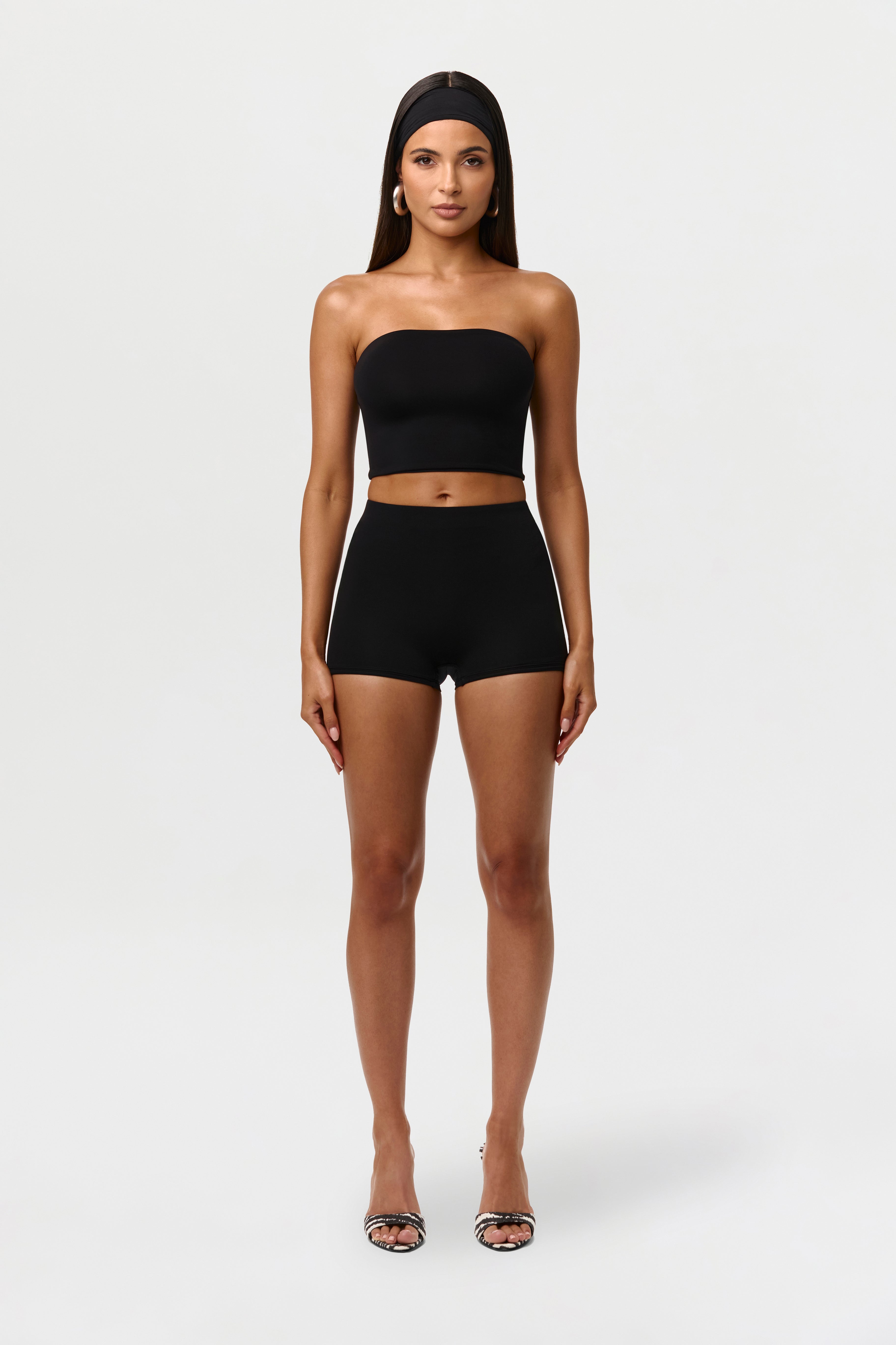 Naked Tube Crop Top