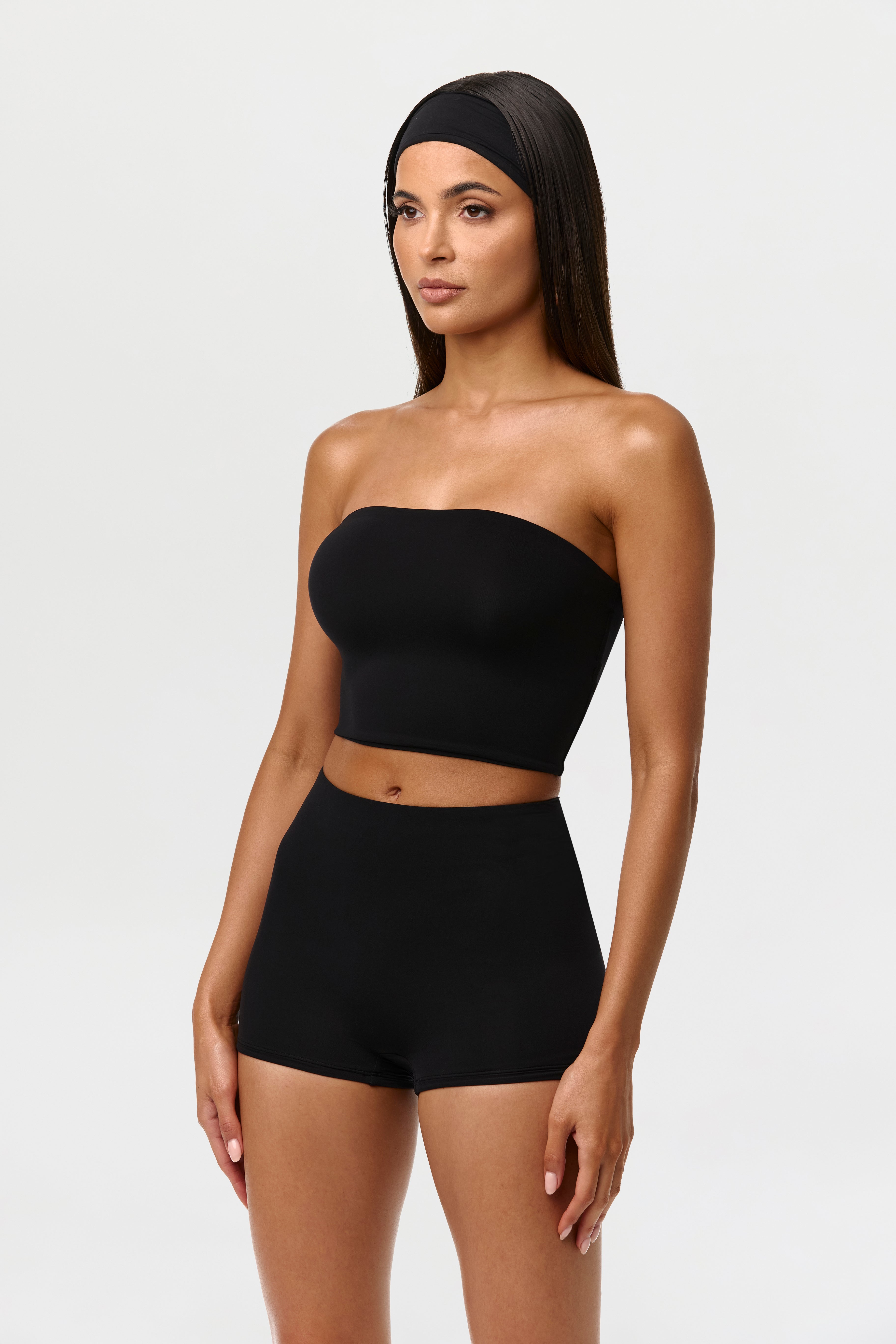 Naked Tube Crop Top