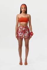 Sequin High Waist Mini Skirt