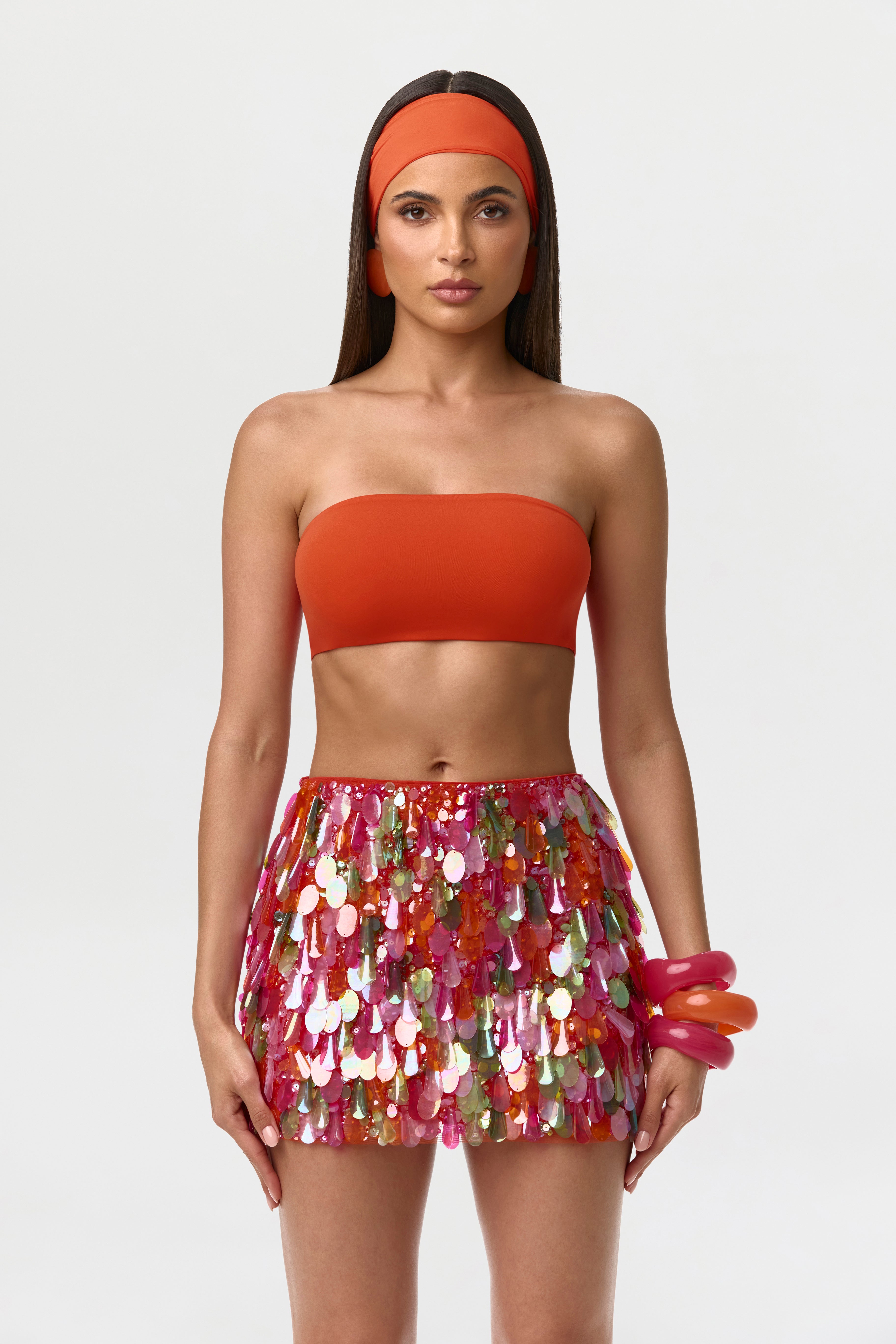 Naked Bandeau Crop Top