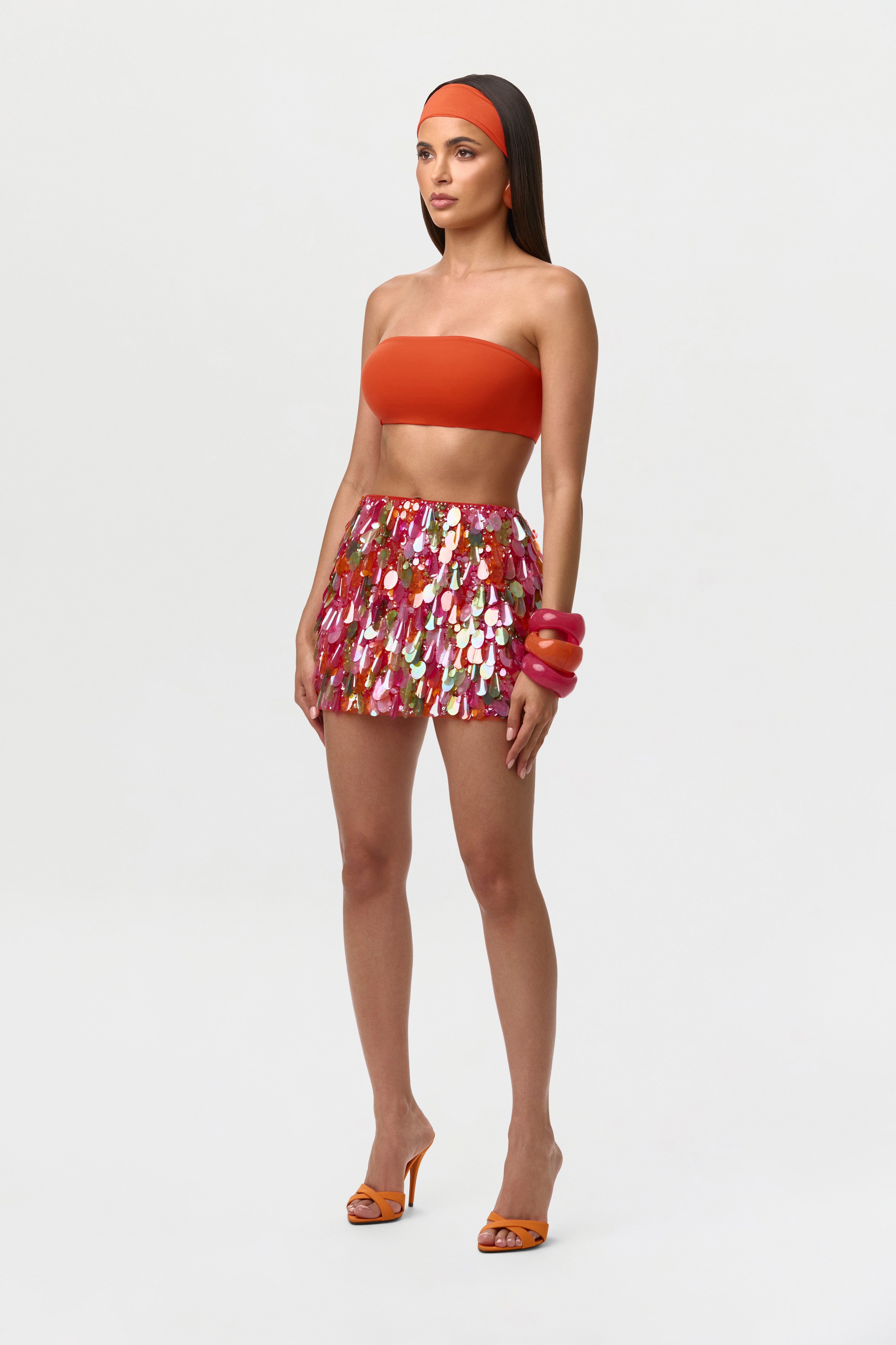 Naked Bandeau Crop Top