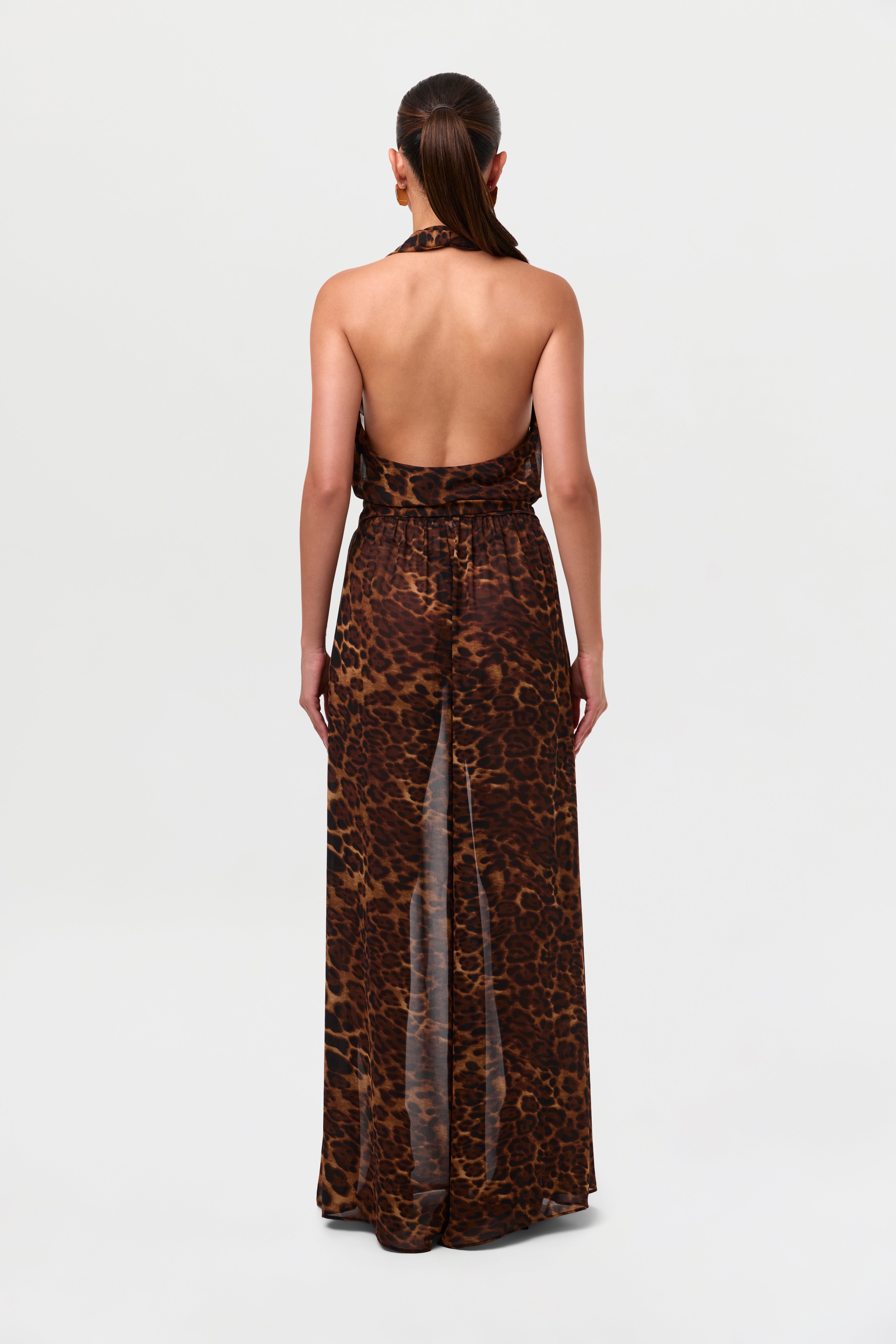Chiffon Wide Leg Pants