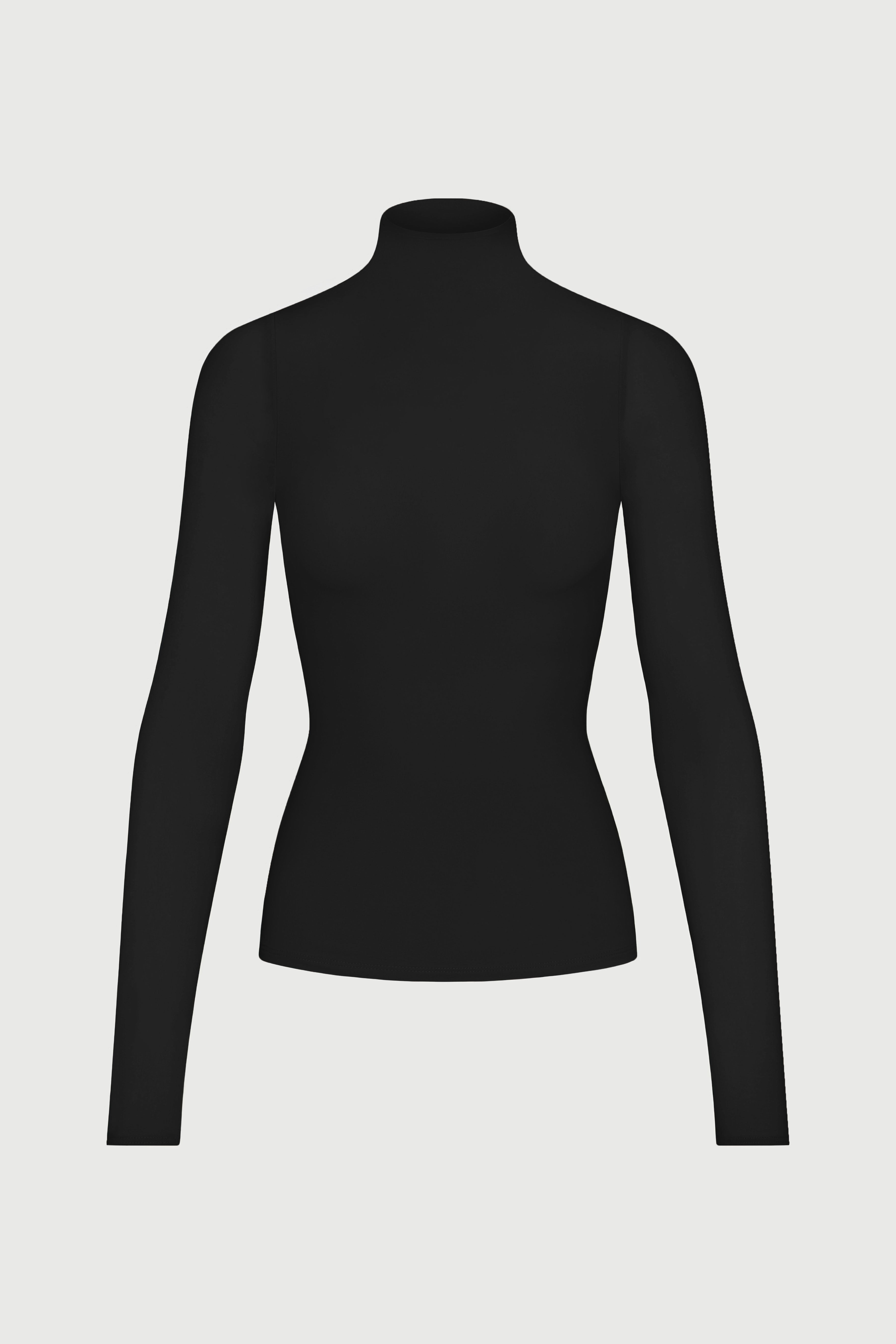 Naked Mock Neck Top
