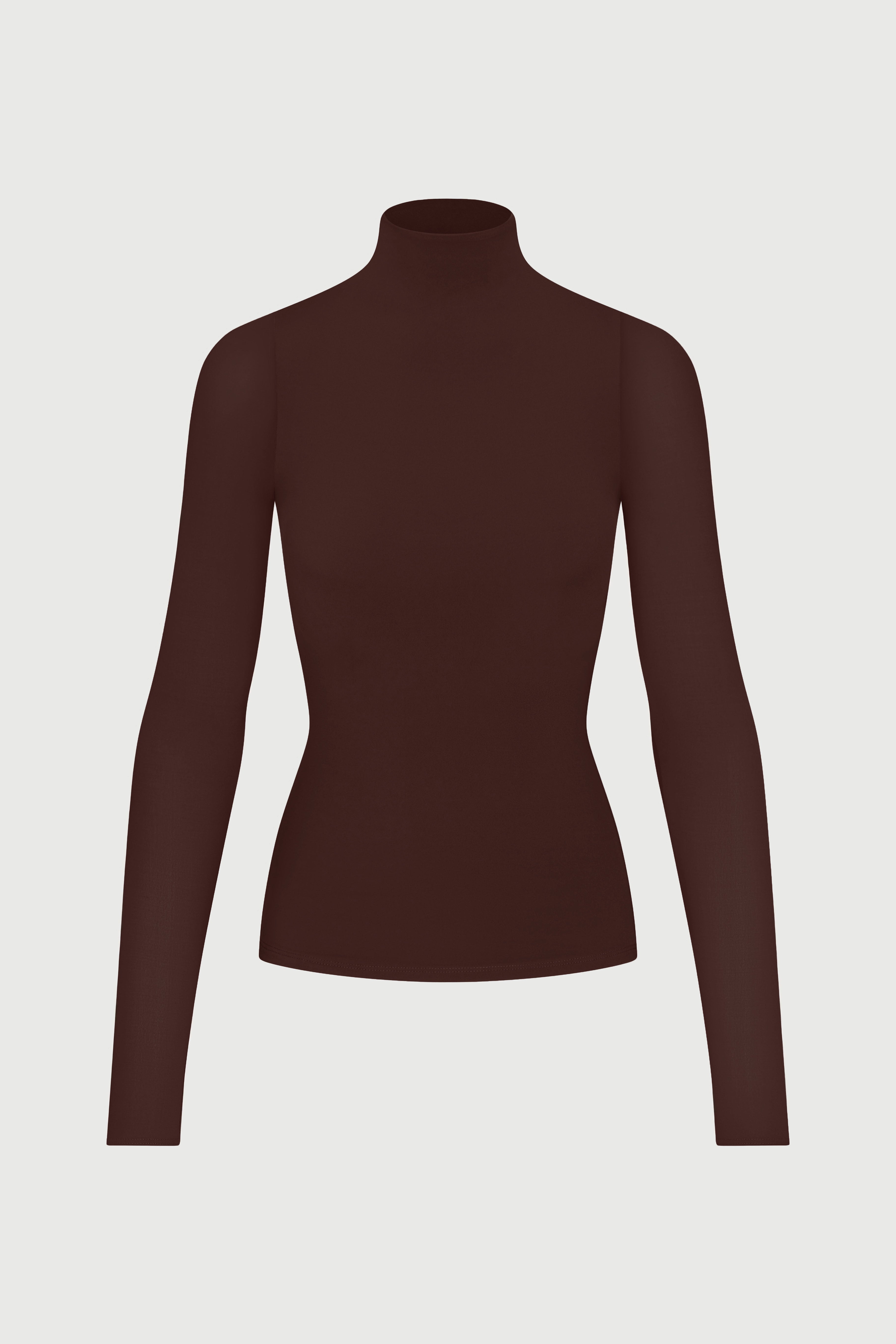 Naked Mock Neck Top