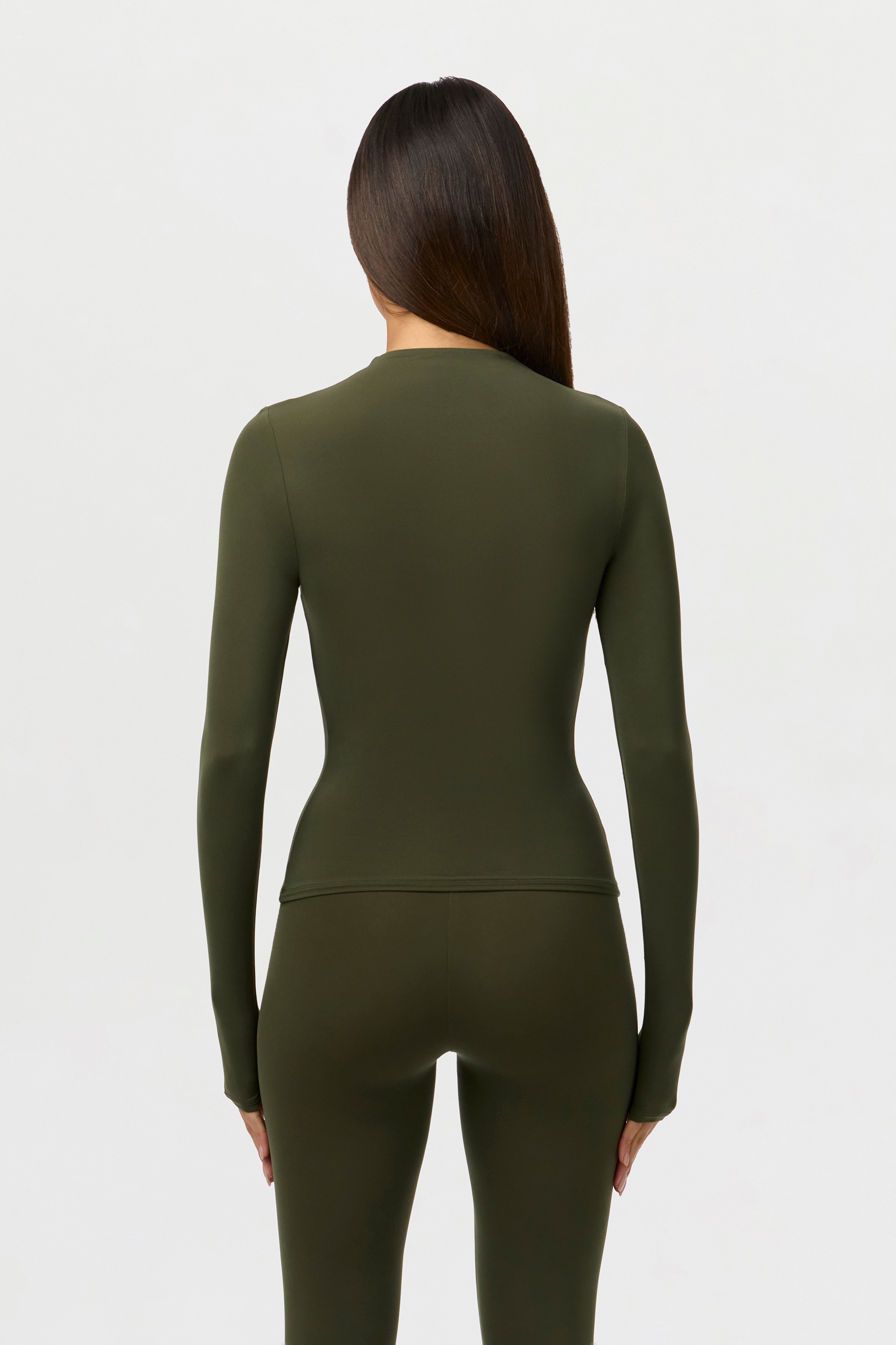 Naked Mock Neck Top