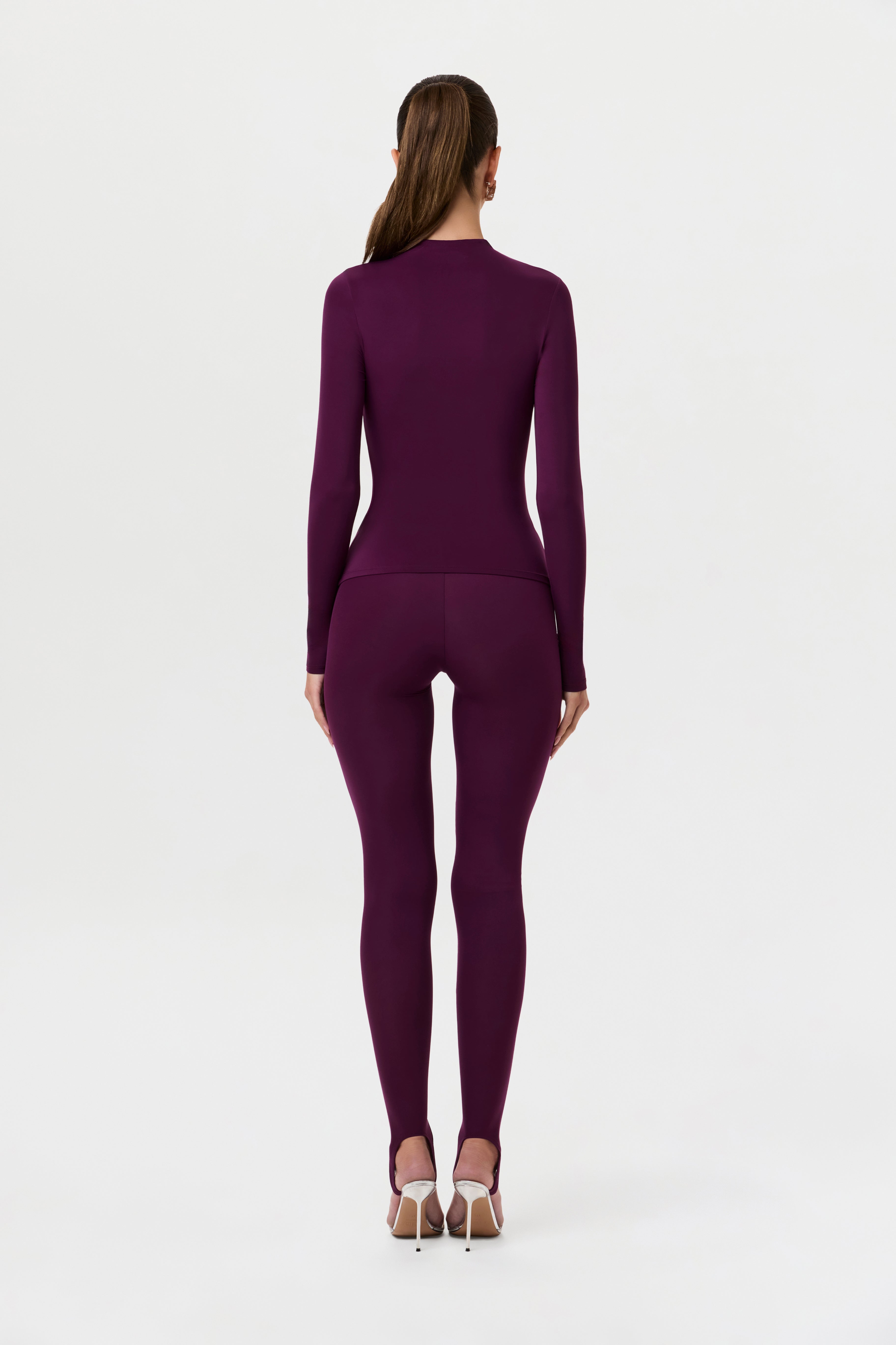 Naked Mock Neck Top
