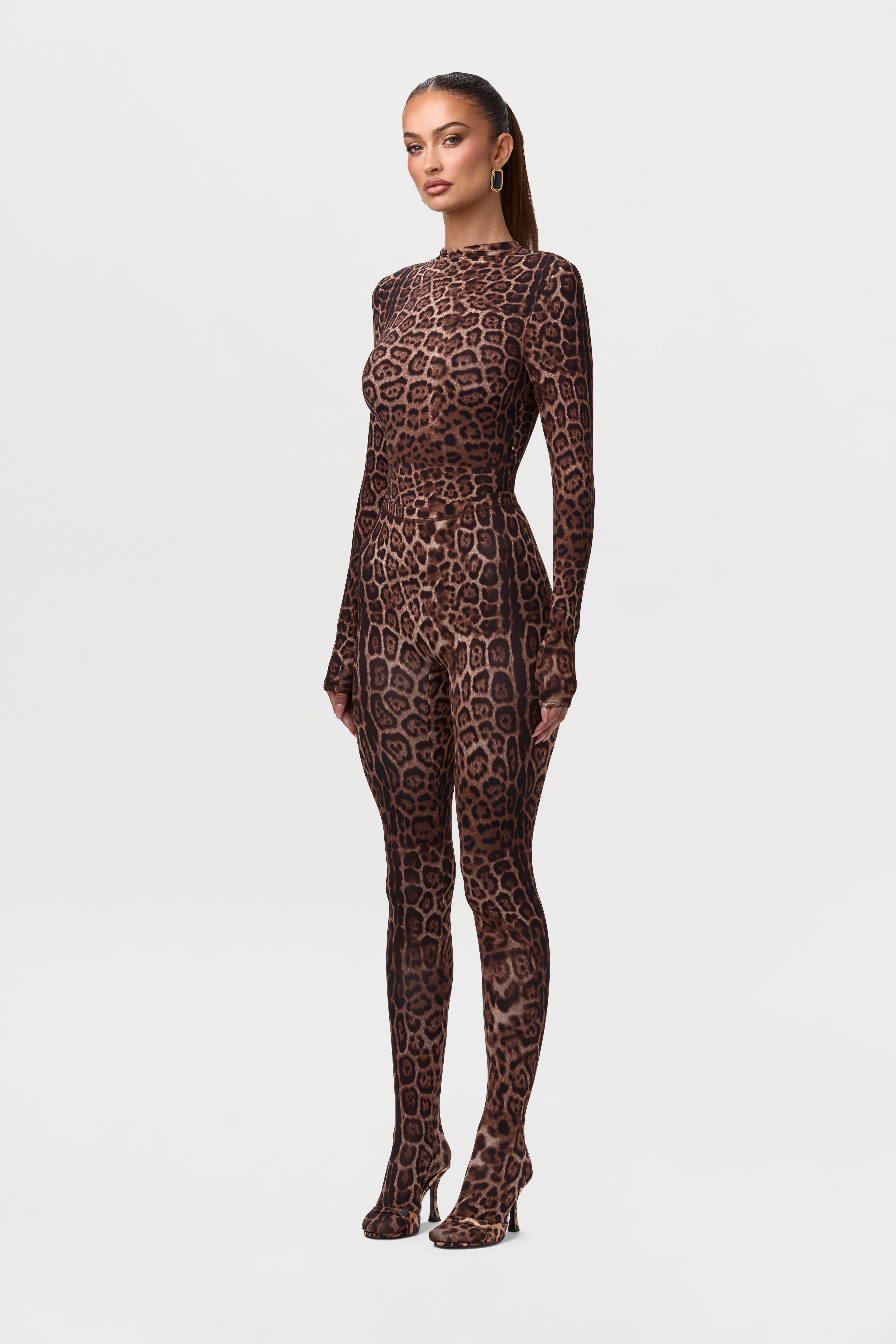 Naked Print Bodysuit