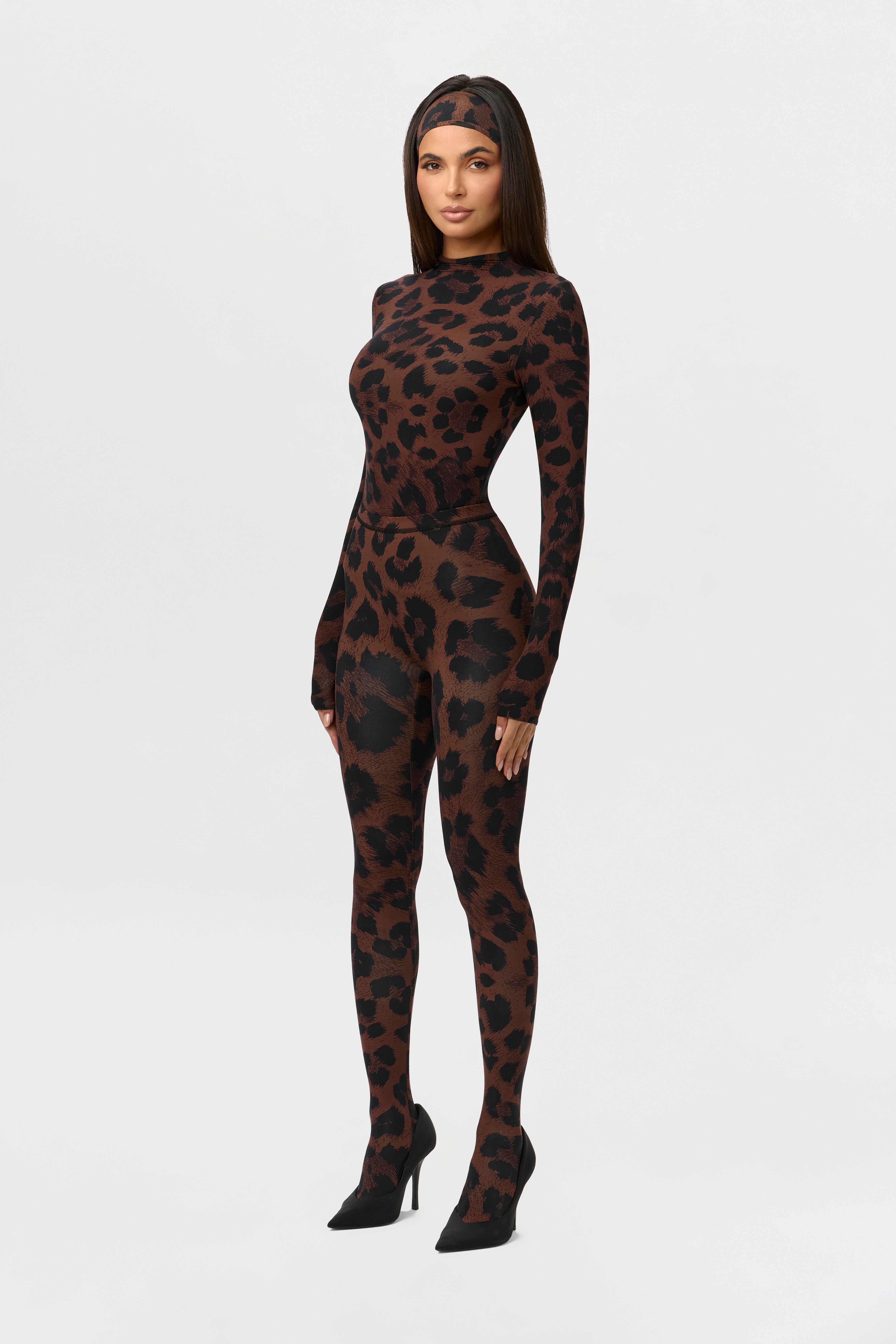 Naked Animal Print Tights