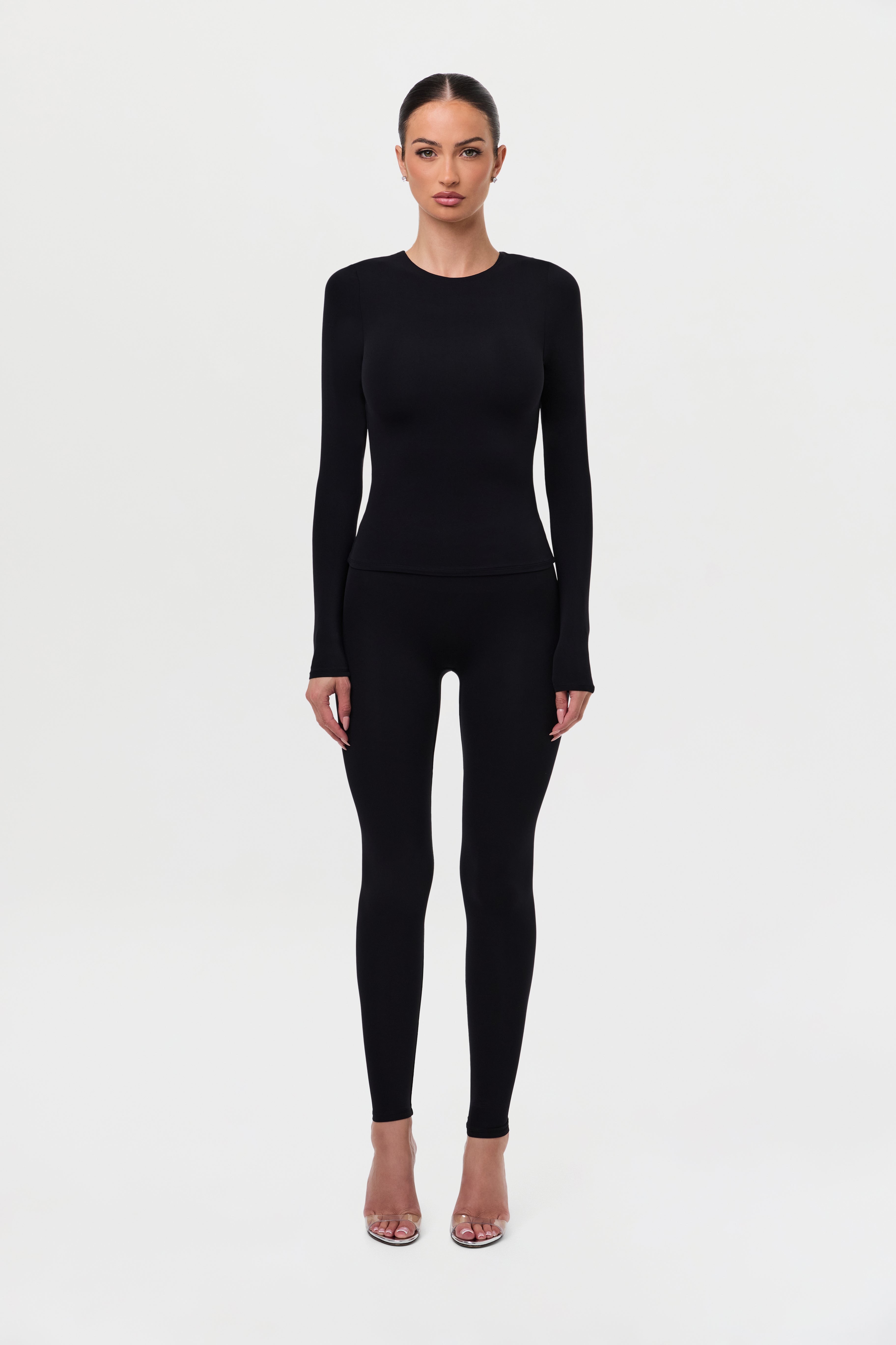 Naked Crewneck Top