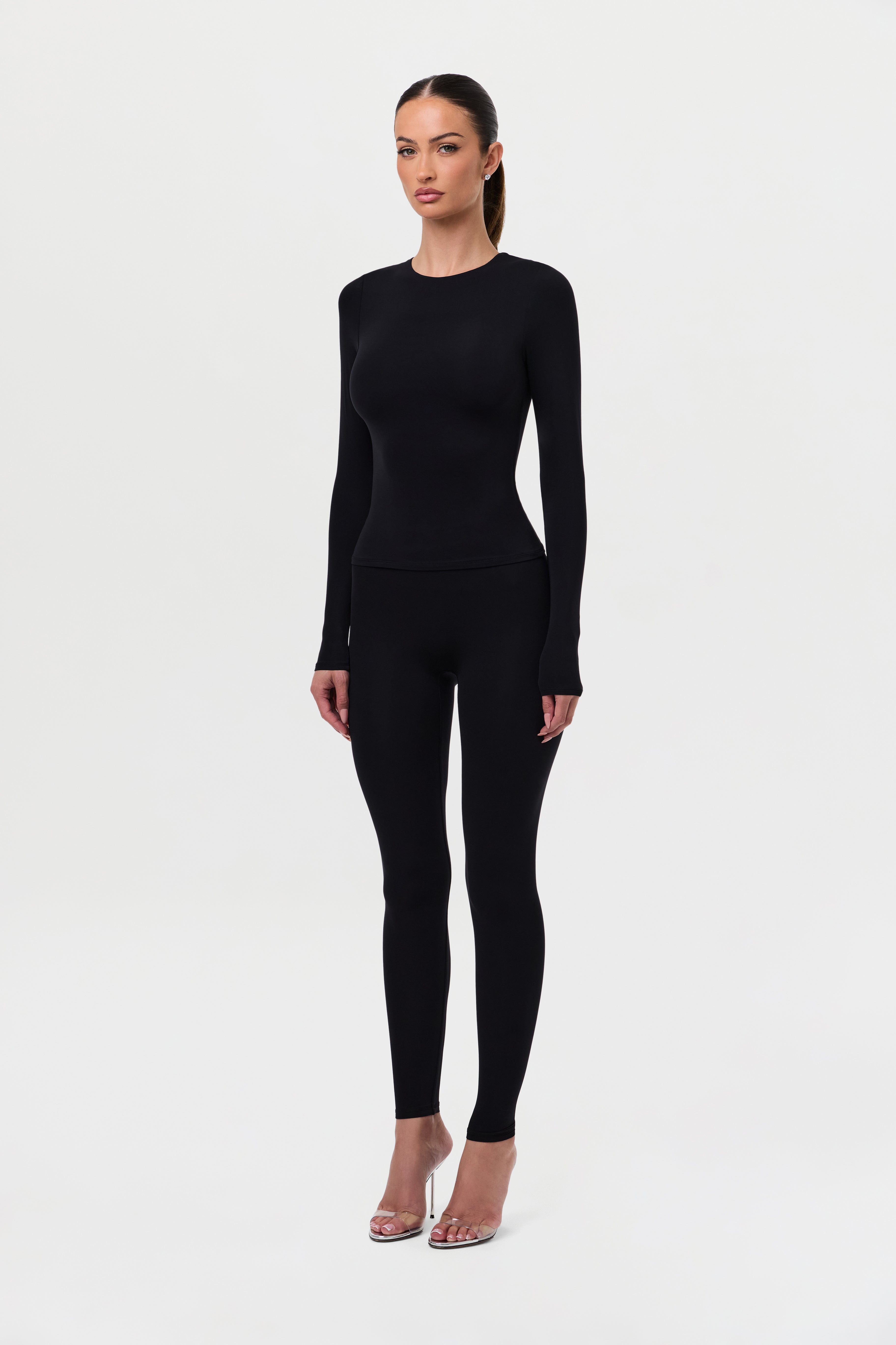 Naked Crewneck Top