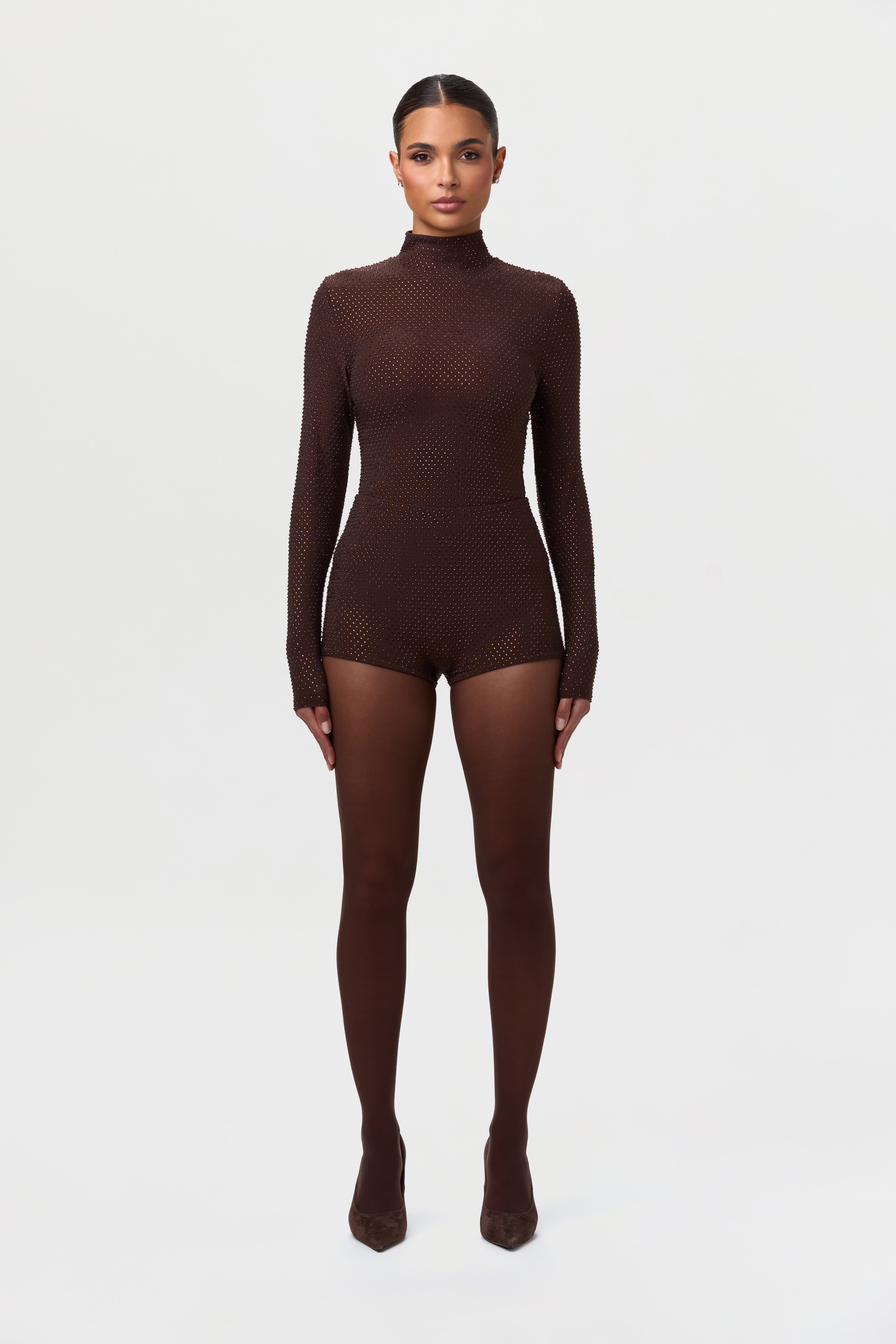 Crystal High Waisted Hot Pants