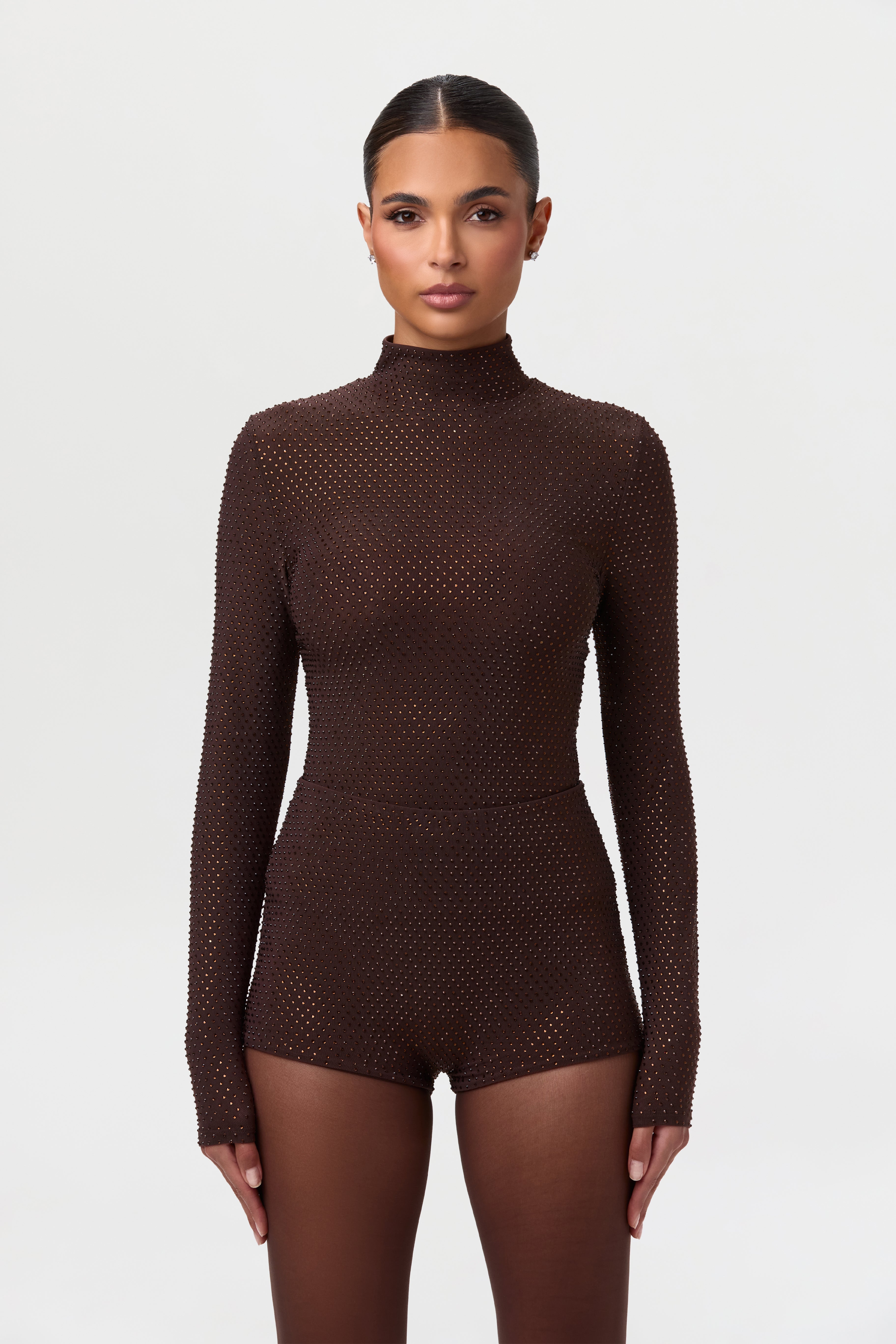 Crystal High Waisted Hot Pants