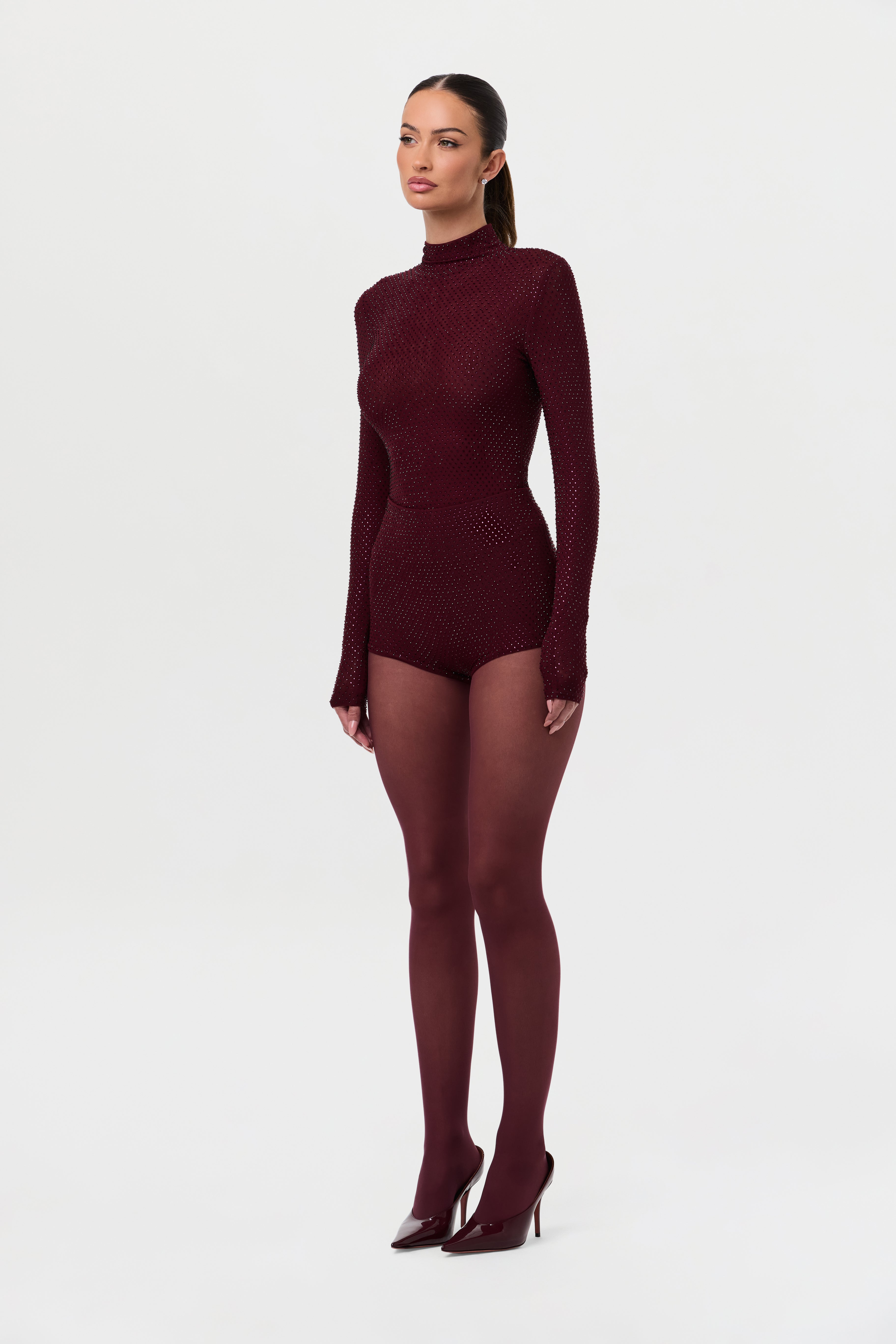 Crystal High Waisted Hot Pants