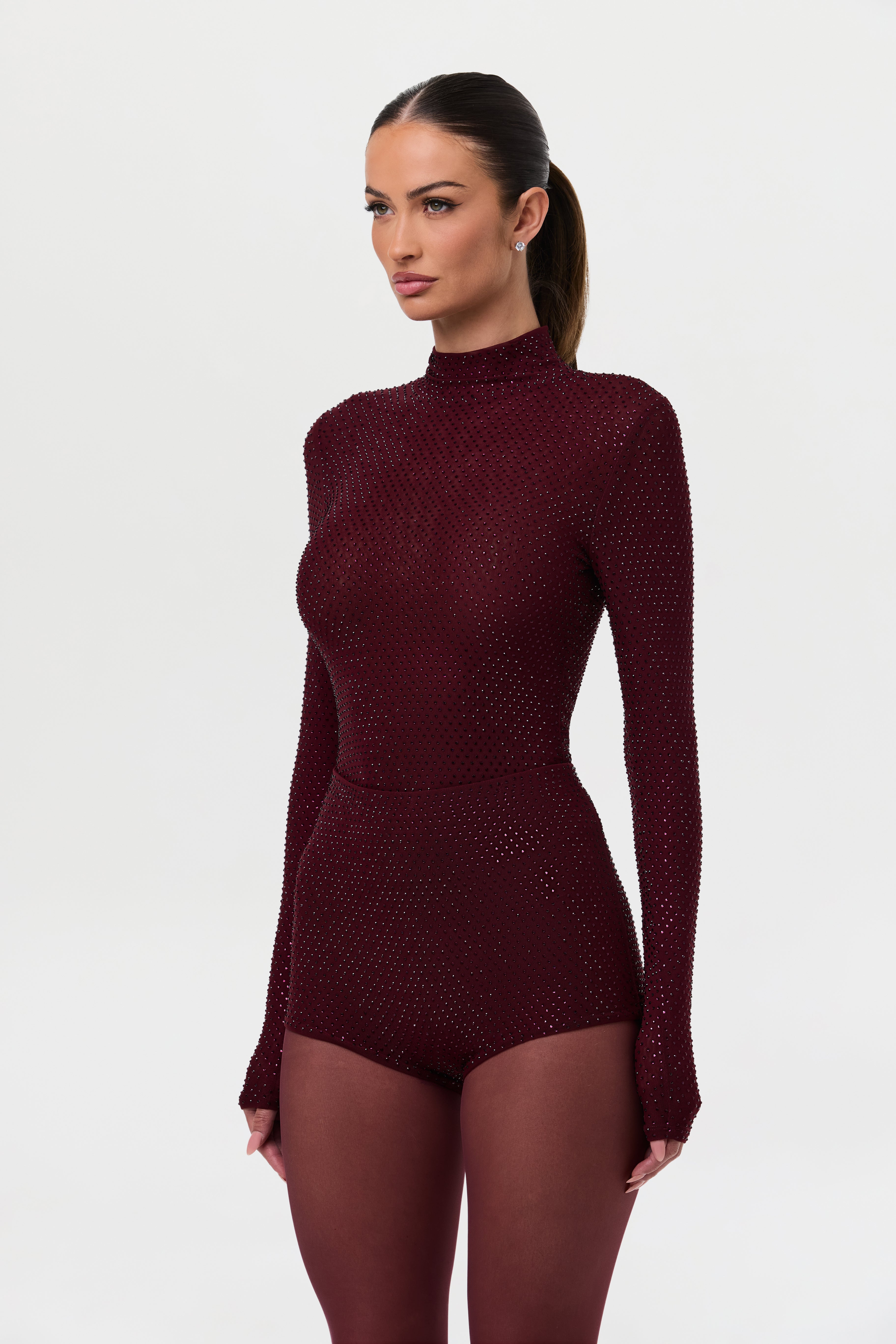 Crystal High Waisted Hot Pants