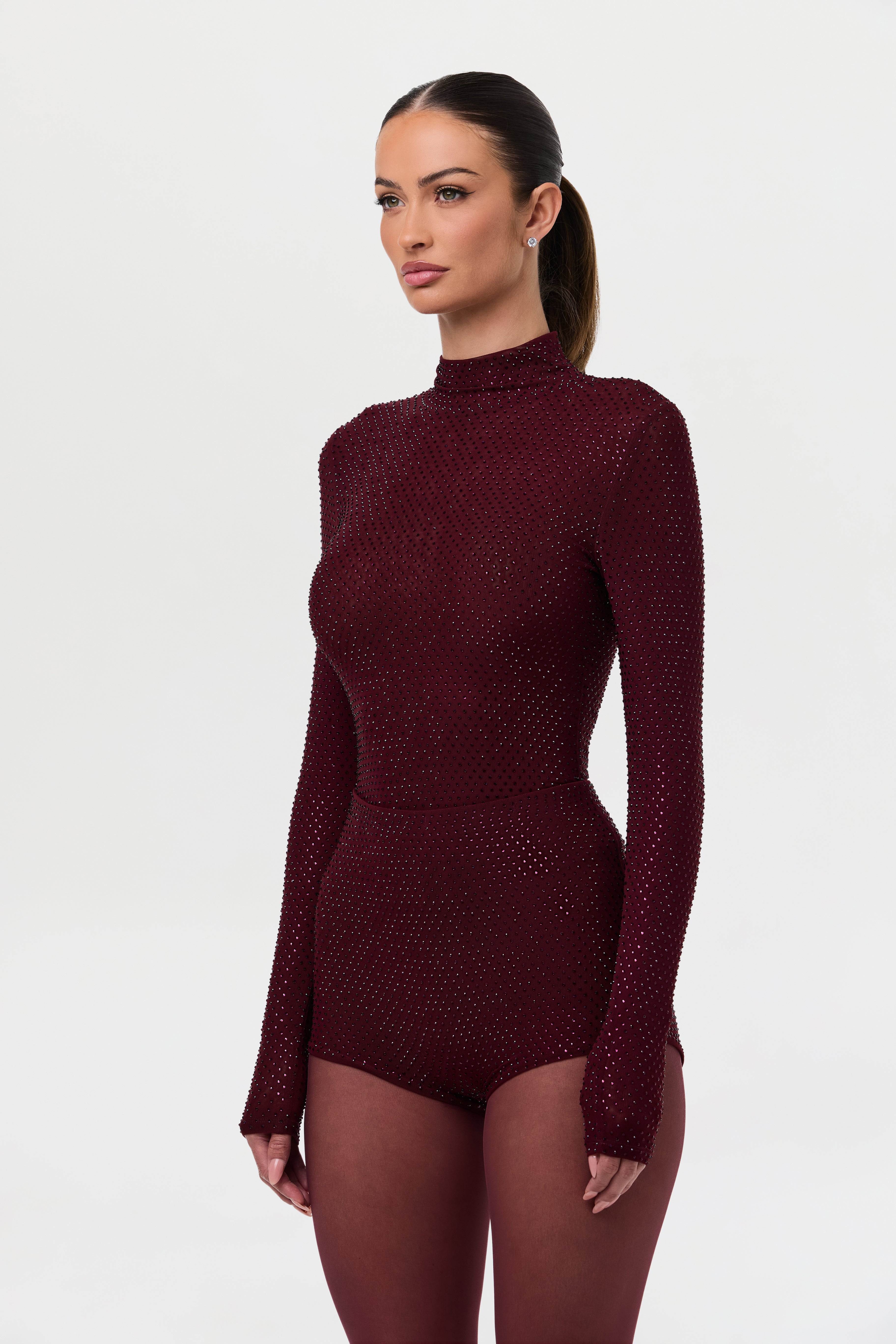 Crystal High Waisted Hot Pants