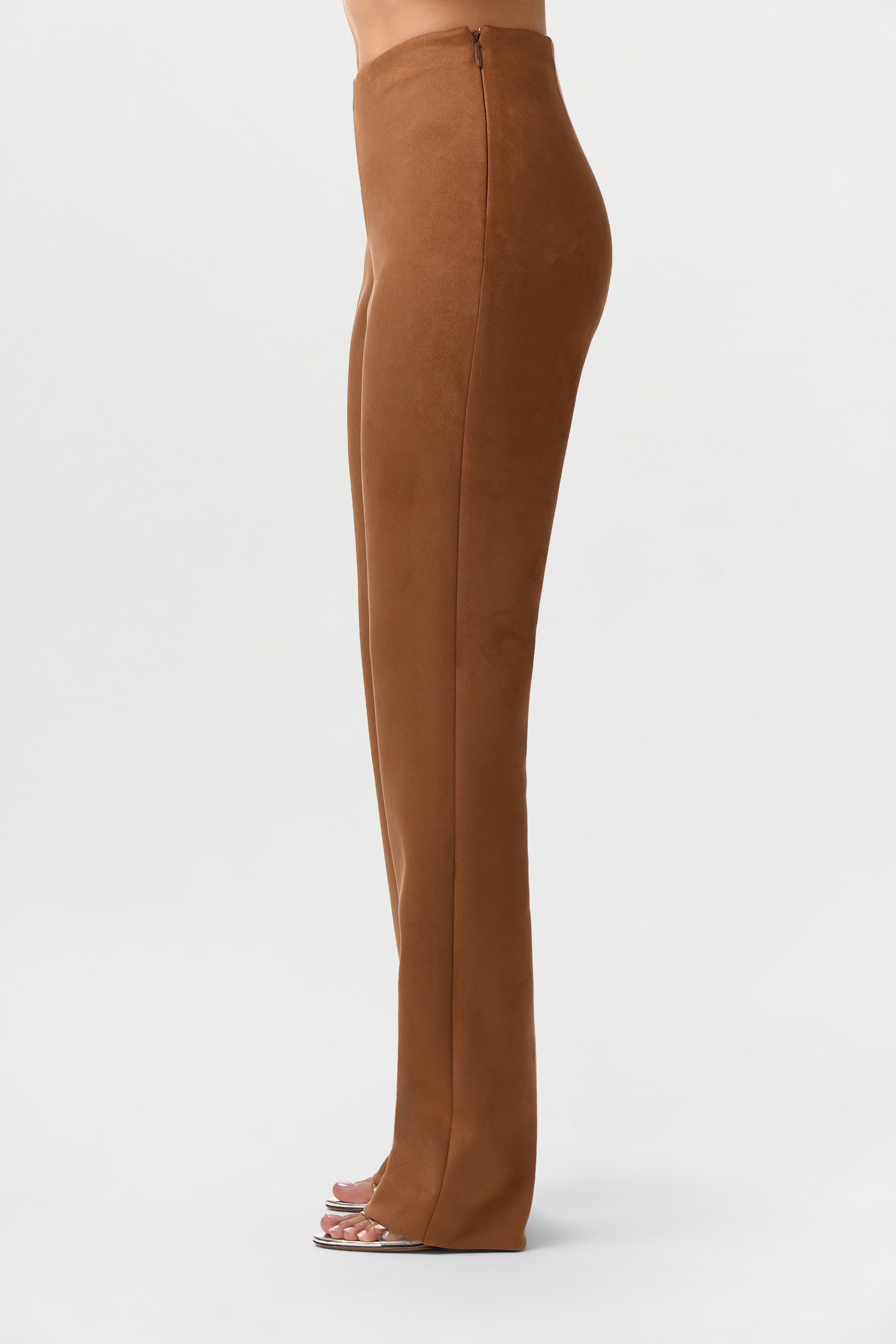 Faux Suede Pants