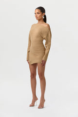 Knit High Waist Mini Skirt