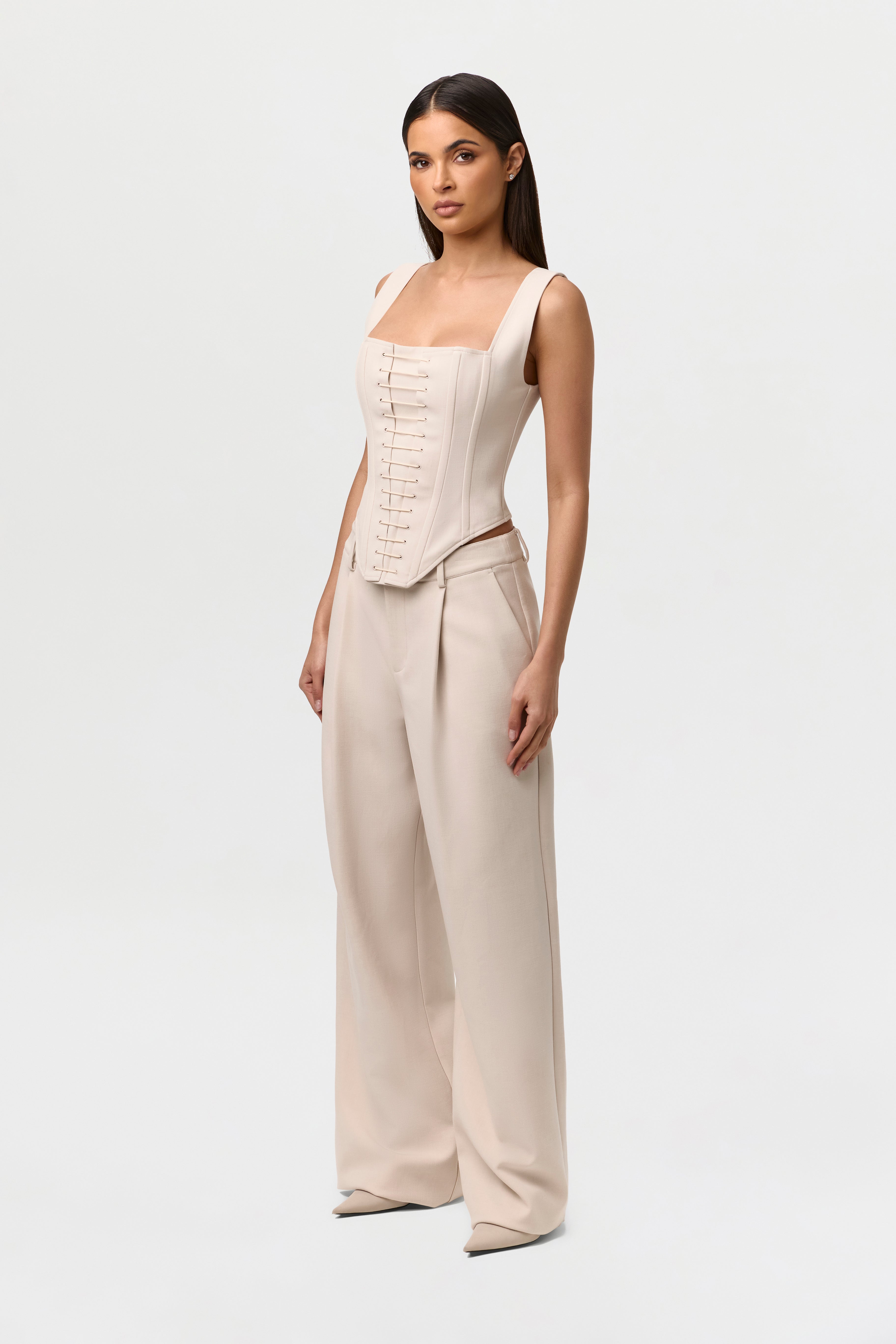 Suiting Wide-Leg Pants