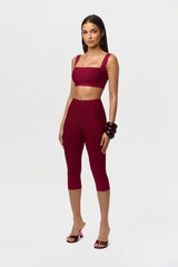 Knit Sculpt Capri Leggings