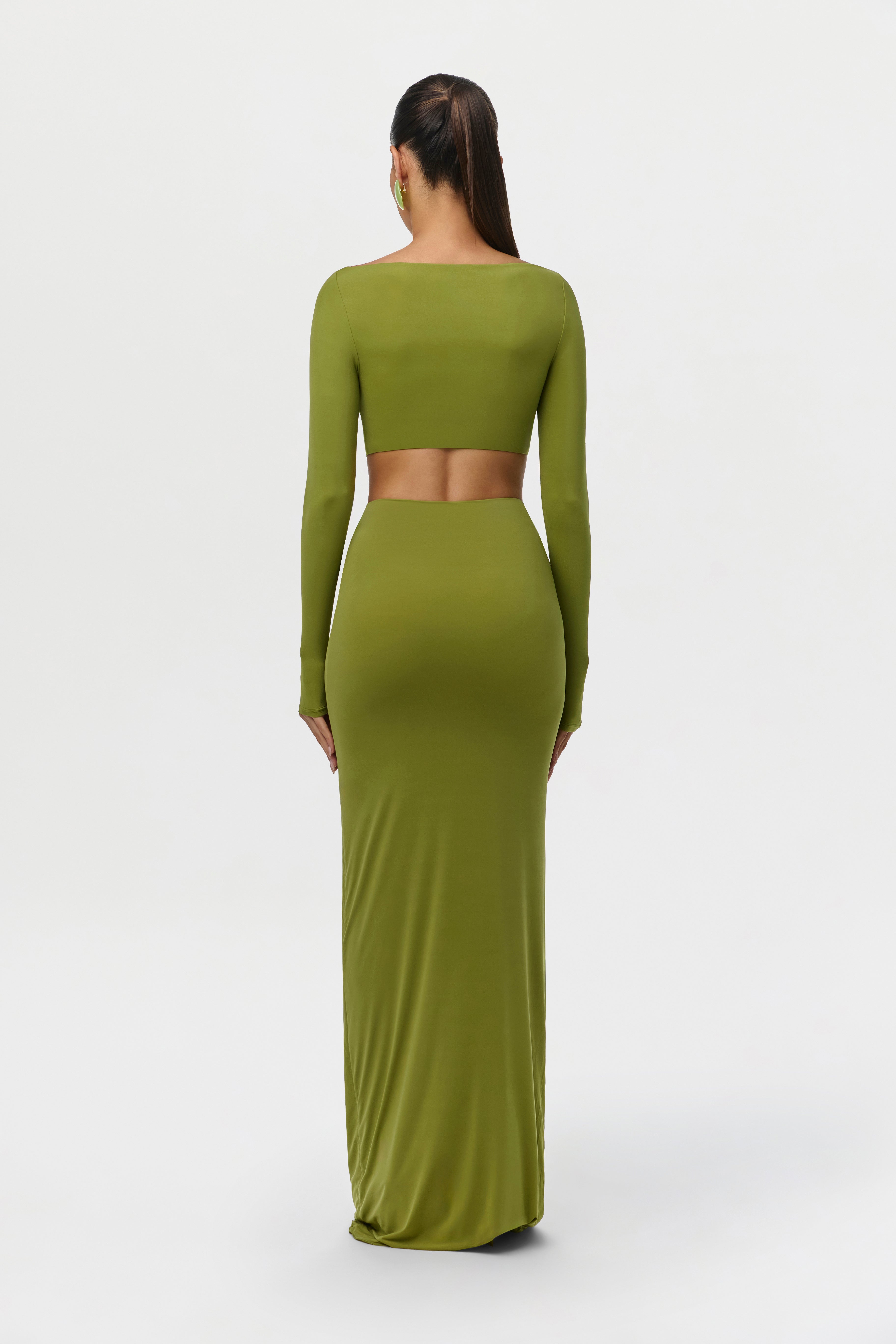 Naked Bateau Crop Top