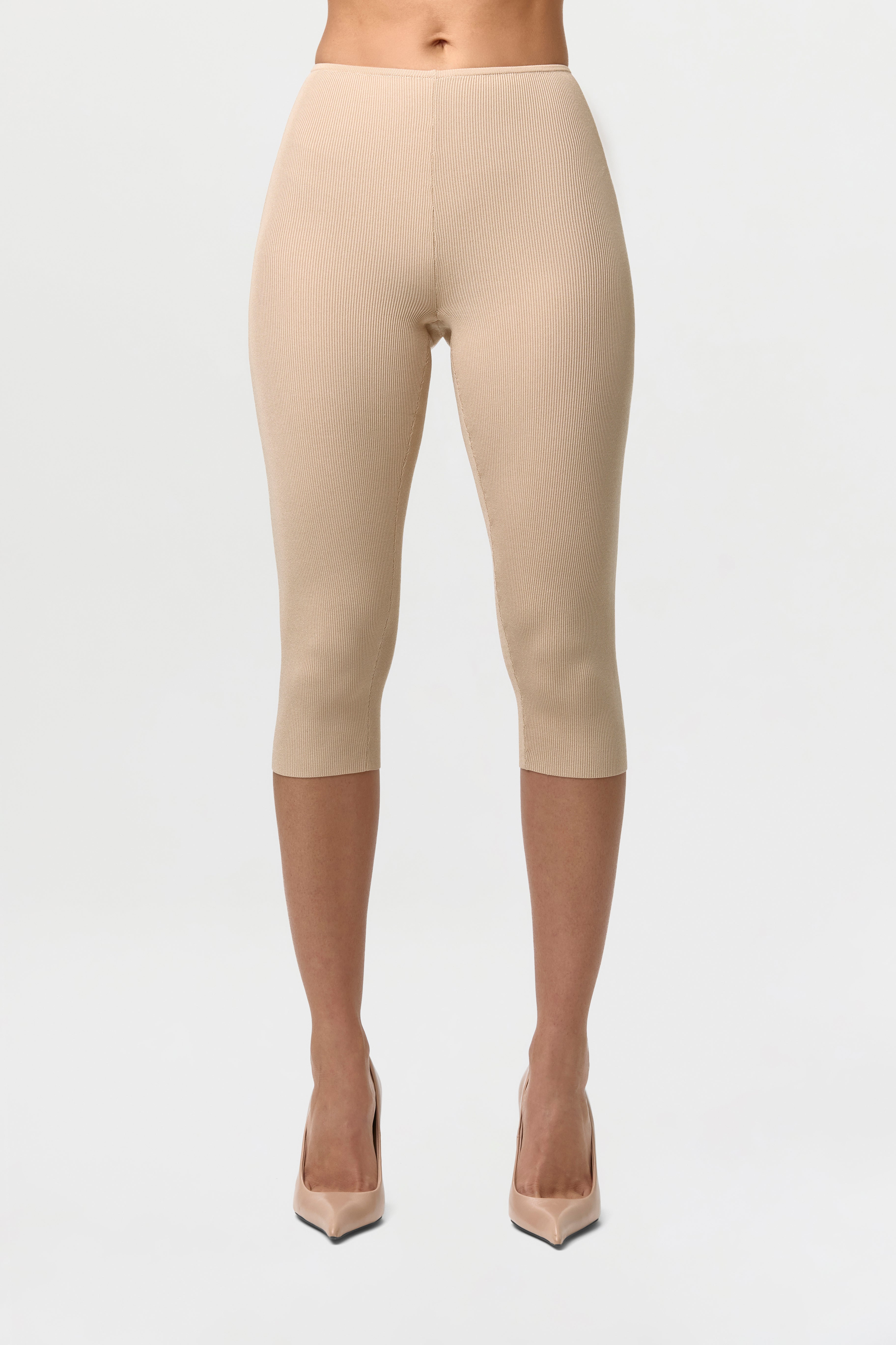 Knit Capri Leggings