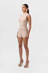 Cable Knit Hot Pants